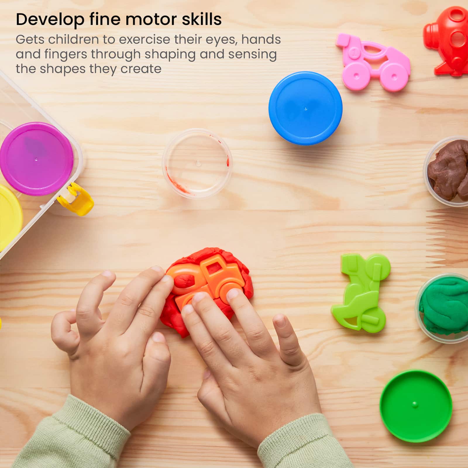 Arteza® Kids Transportation Dough Kit