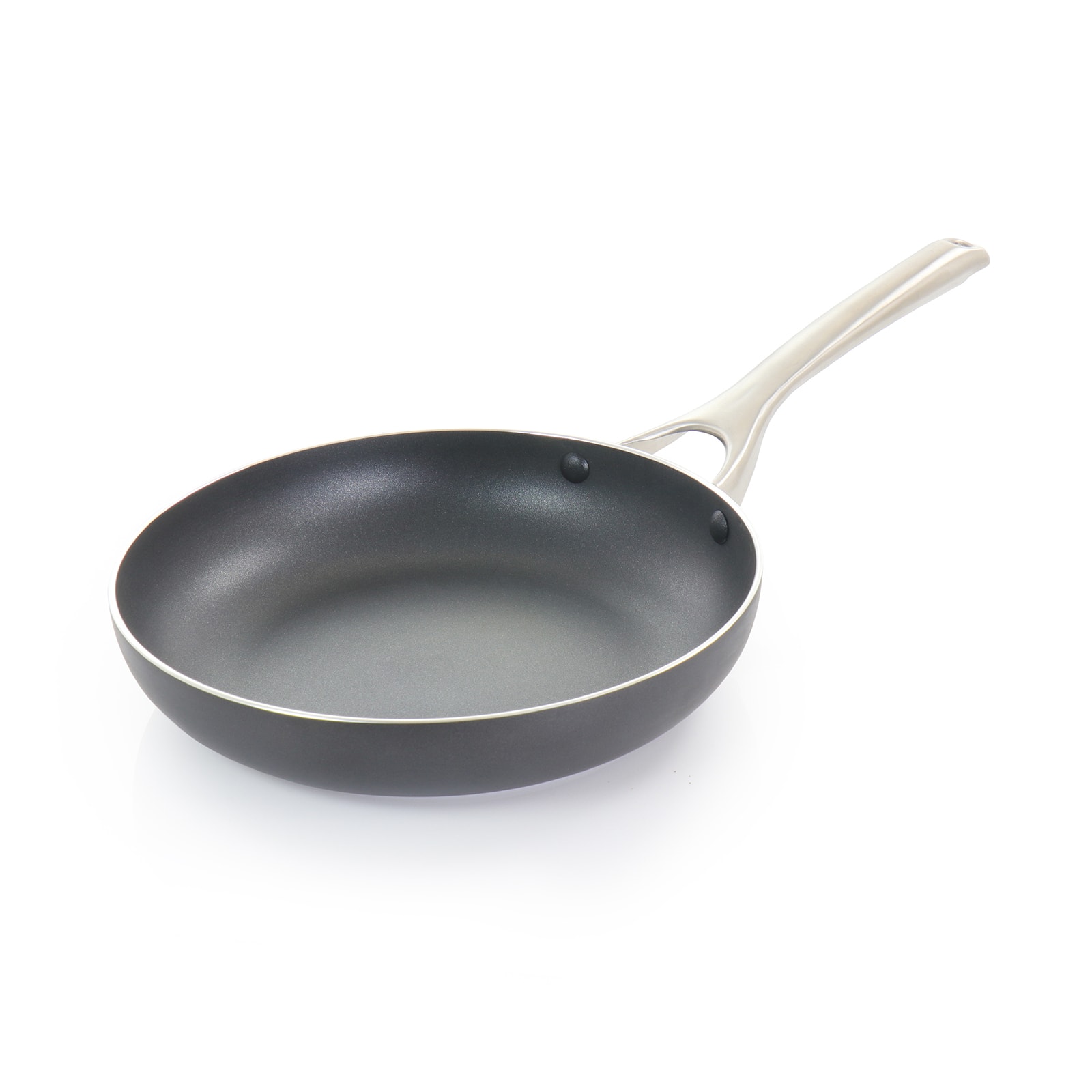 Oster Palladium 12'' Black Aluminum Frying Pan