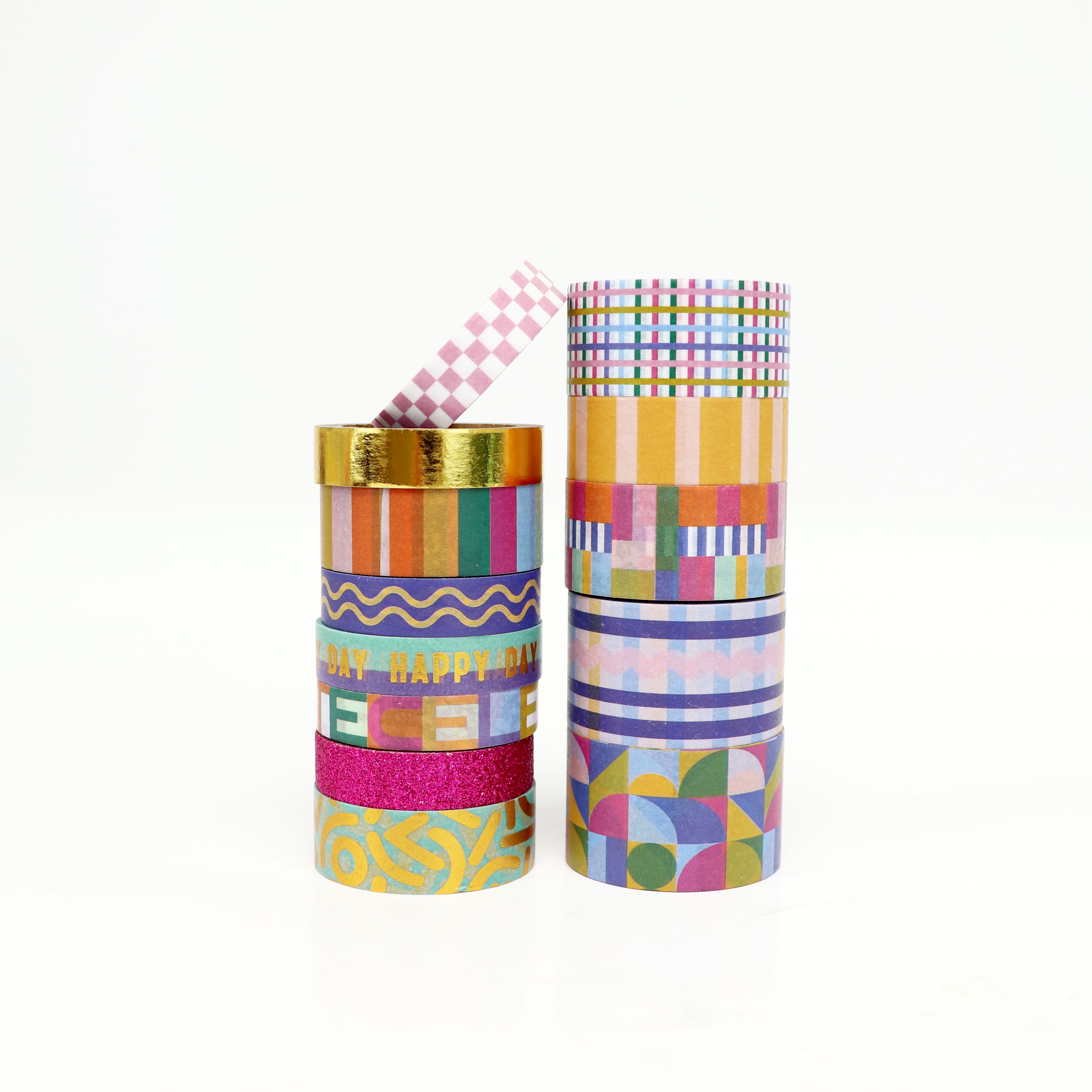 13-Piece Clubhouse Washi Tape Tube by Recollections™