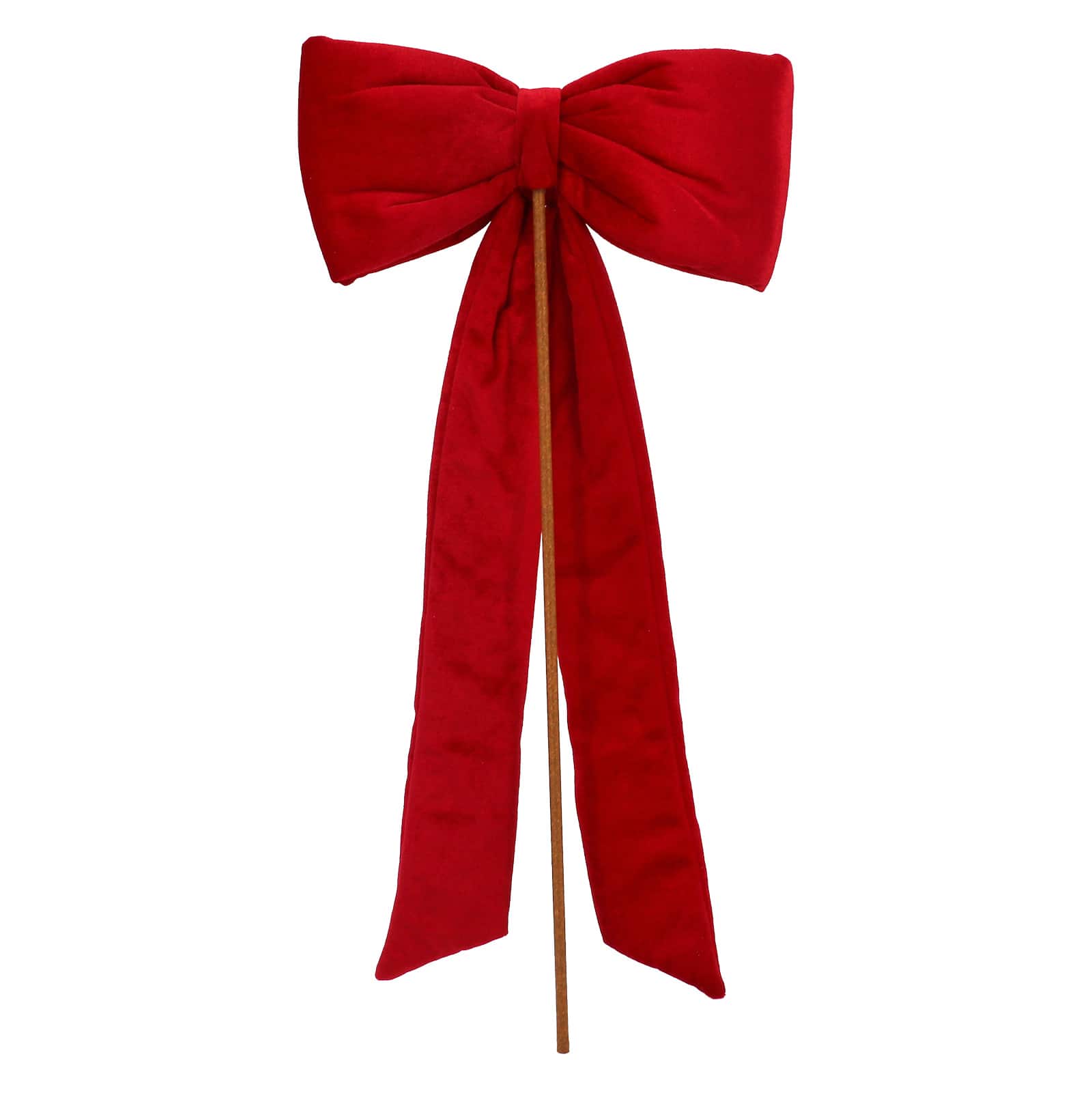 28" Red Velvet Bow Stem by Ashland®