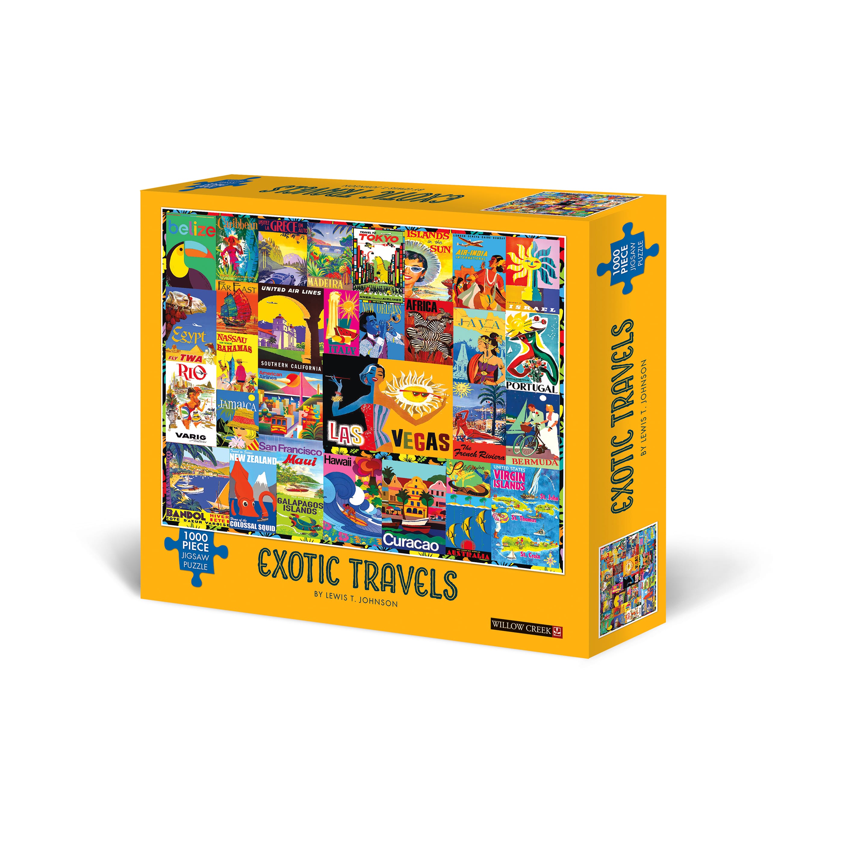 Lewis T. Johnson - Exotic Travels: 1000 Pcs