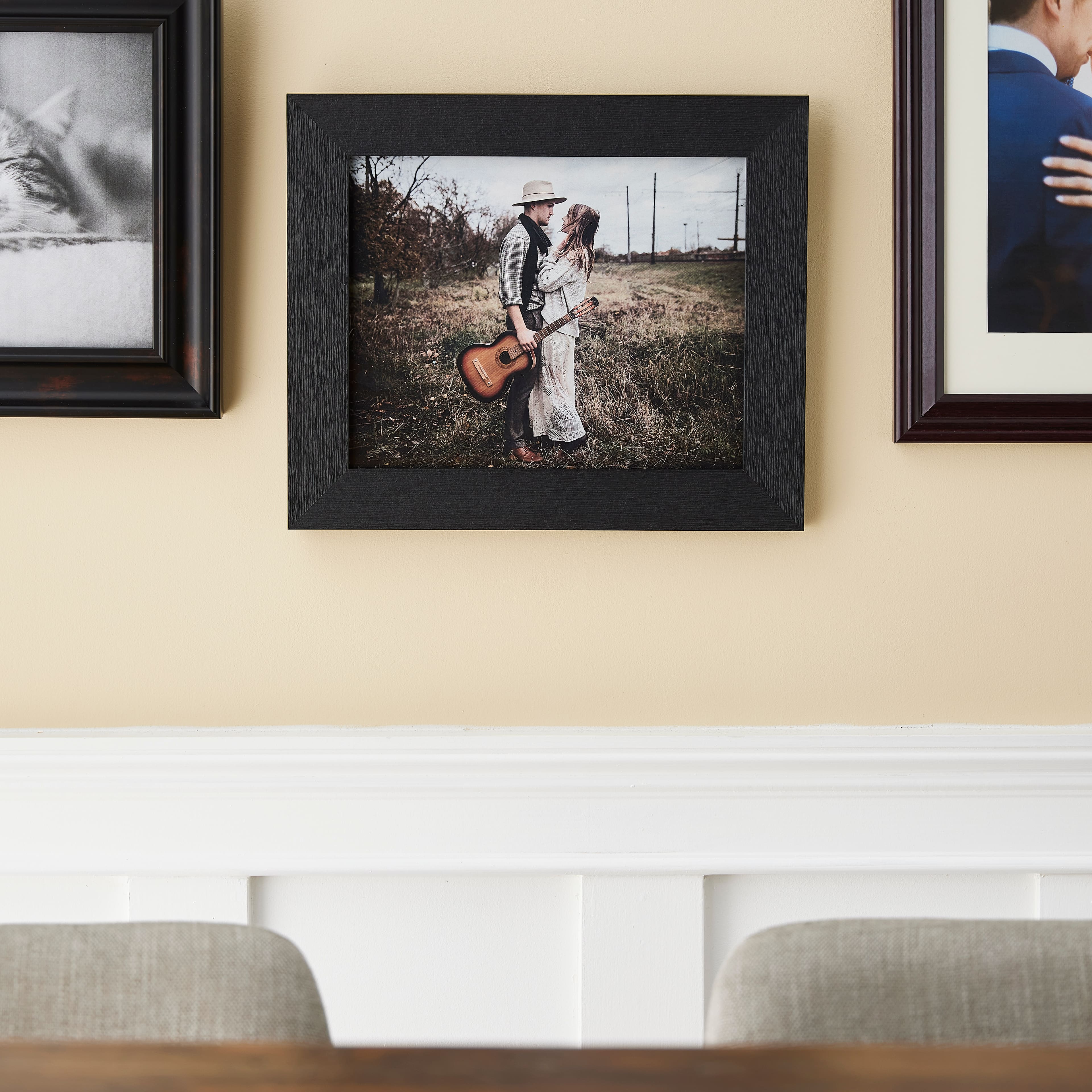 Home Distressed Black Frame by Studio Décor®