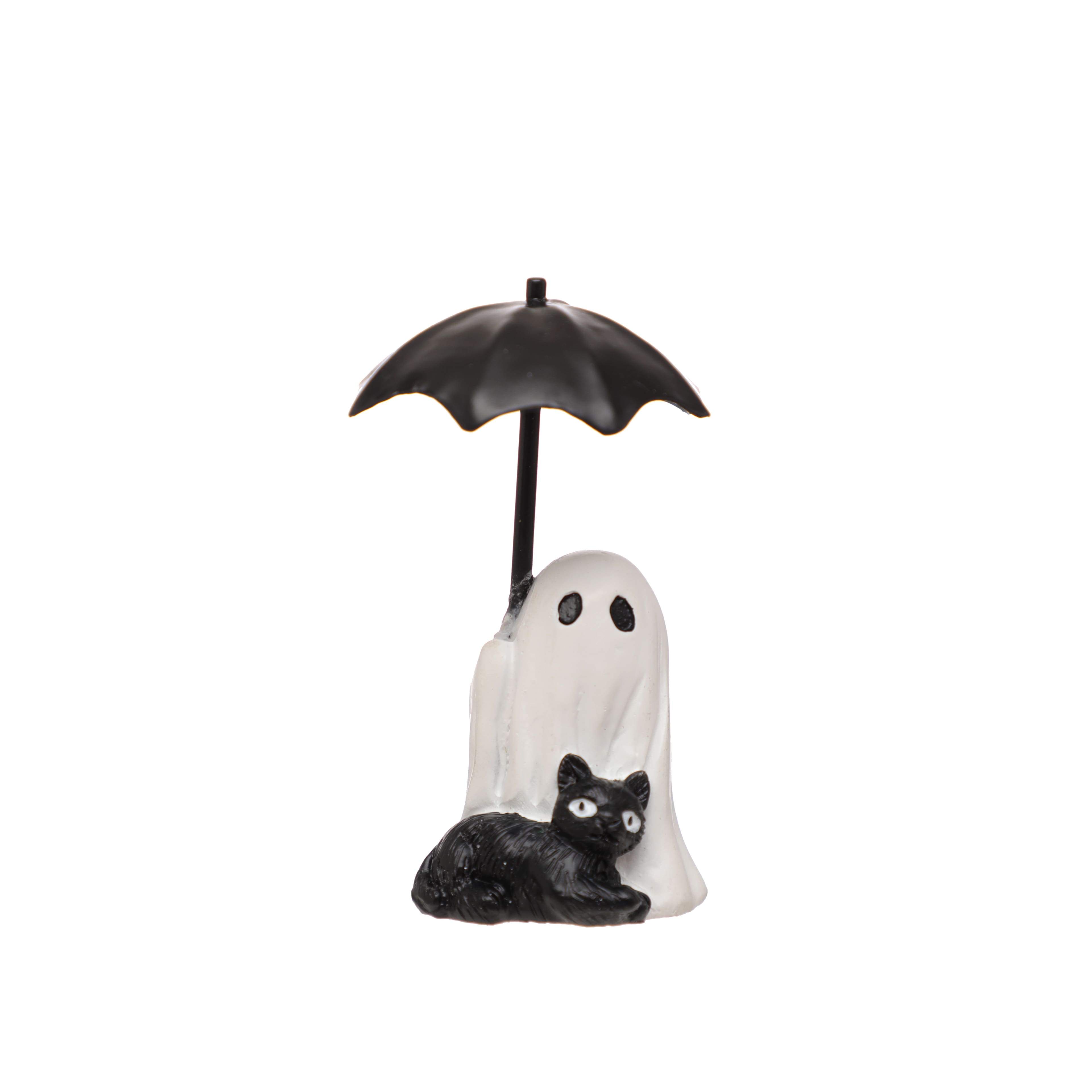 Mini Ghost & Cat with Umbrella by Ashland®