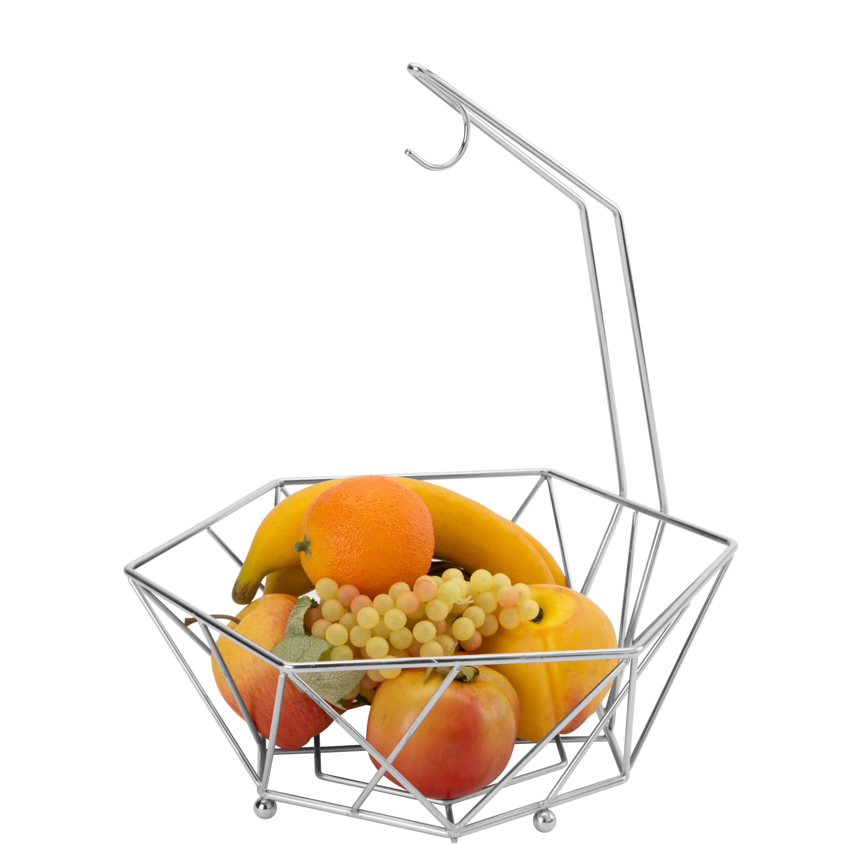 Kitchen Details 15.5" Geode Fruit Basket with Banana Tree