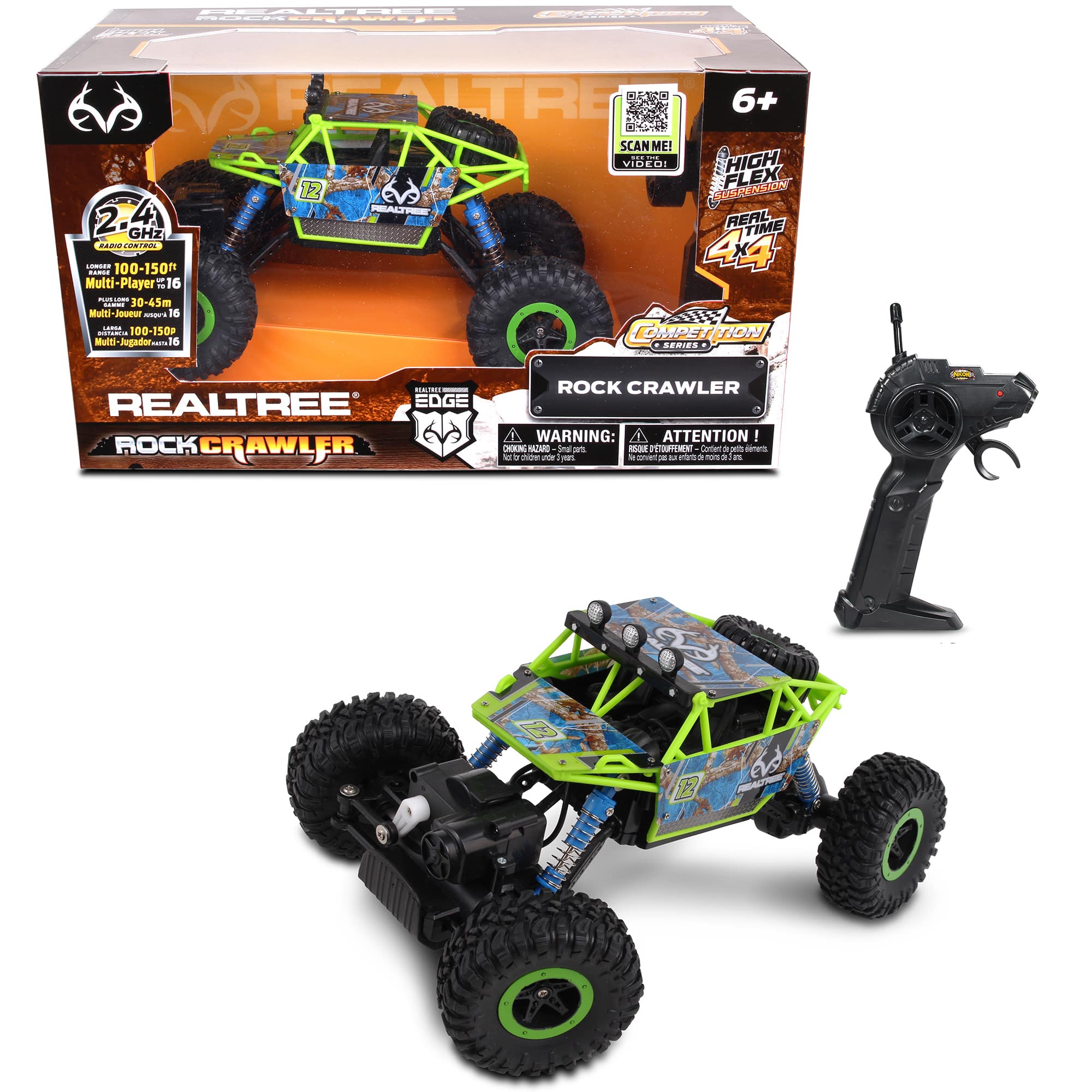 NKOK RealTree® Edge Camo Green Rock Crawler