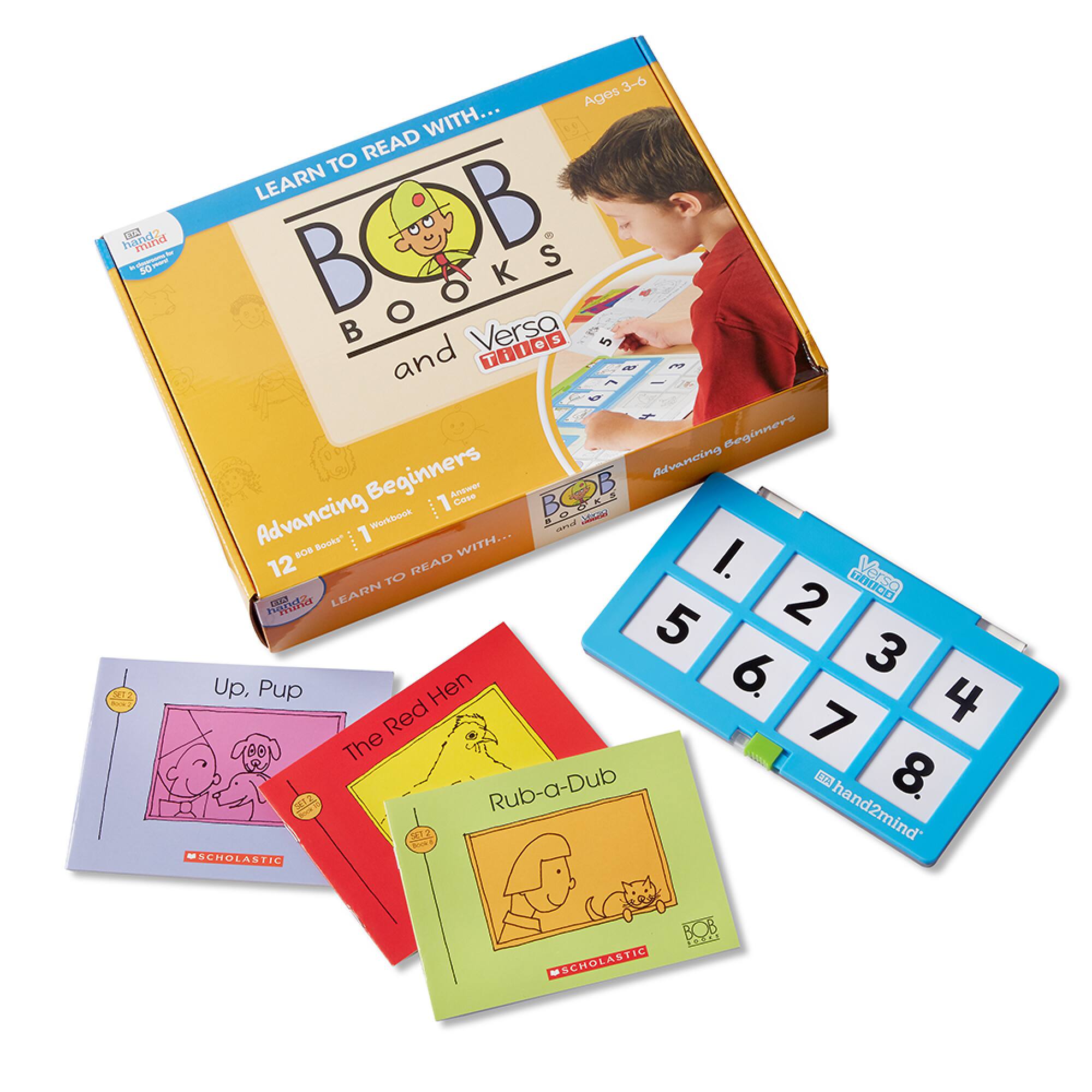 hand2mind® Learn To Read With… Bob Books® And VersaTiles® Advancing Beginners Set