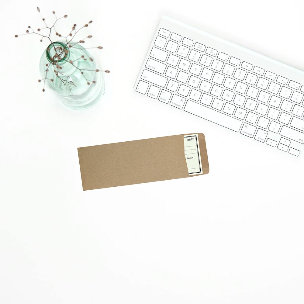 JAM Paper 4.5" x 10.375" Brown Kraft Policy Business Envelopes, 50ct.