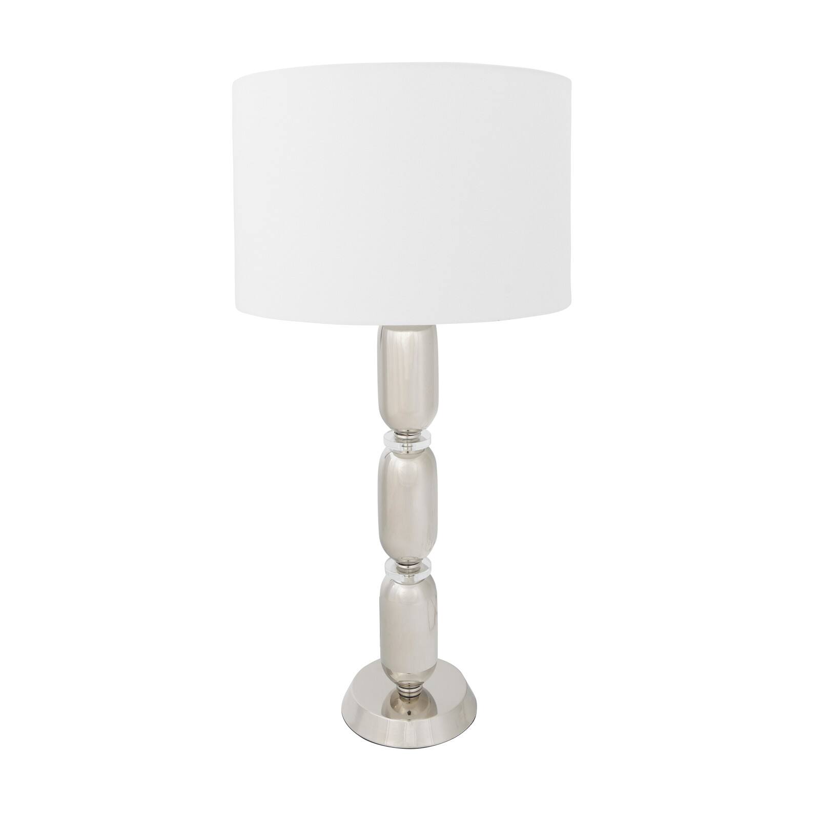 Hello Honey® 33" Metal Table Lamp with Glass Middle