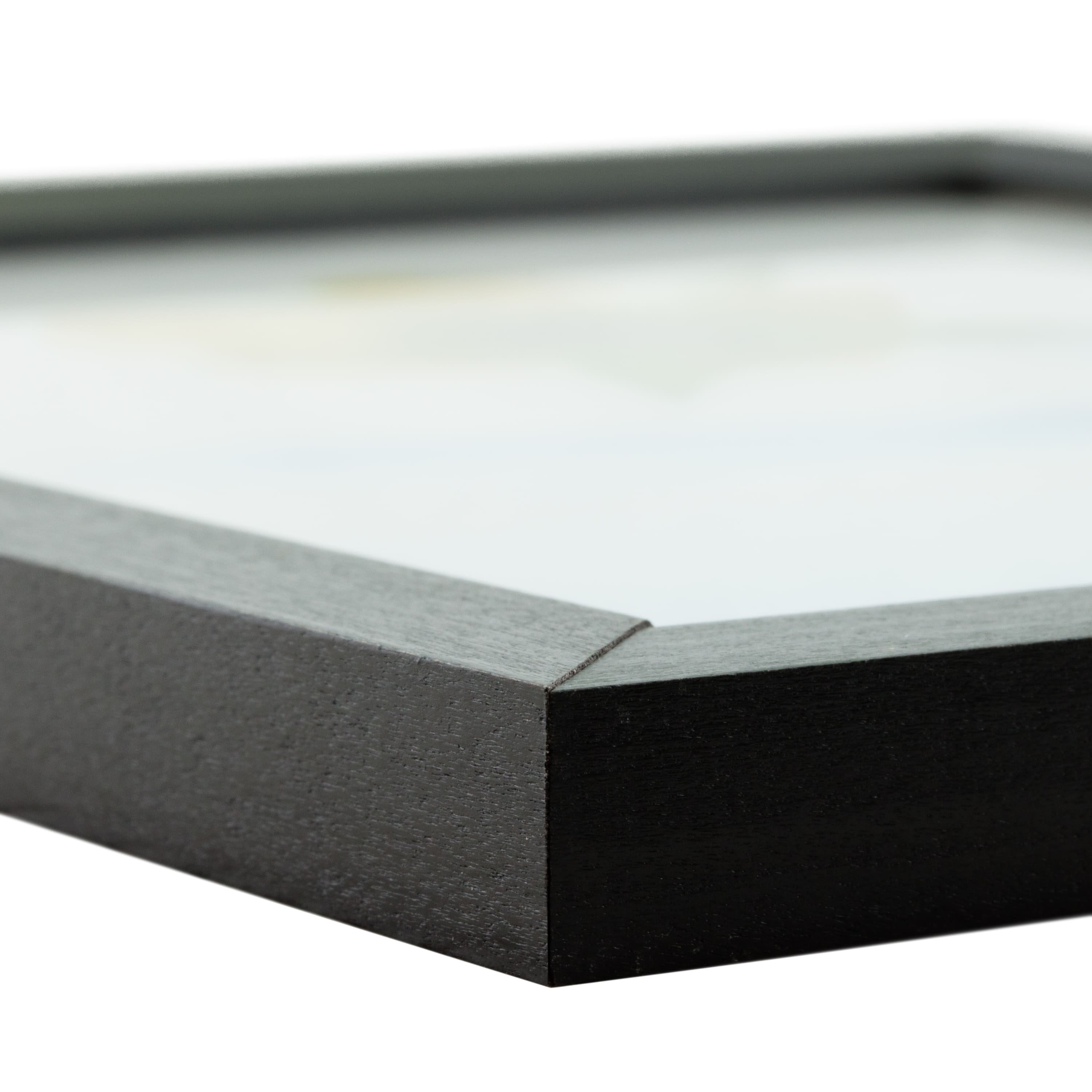 4 Pack: Craig Frames Economy Ebony Hardwood Picture Frame