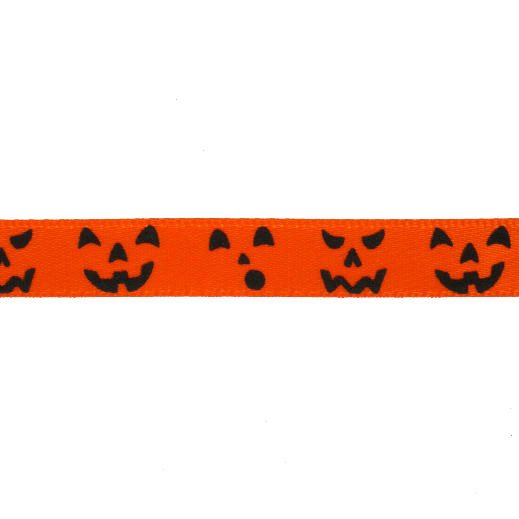 3/8" x 4yd. Orange Laughing Jack-o'-Lantern Ribbon by Celebrate It®