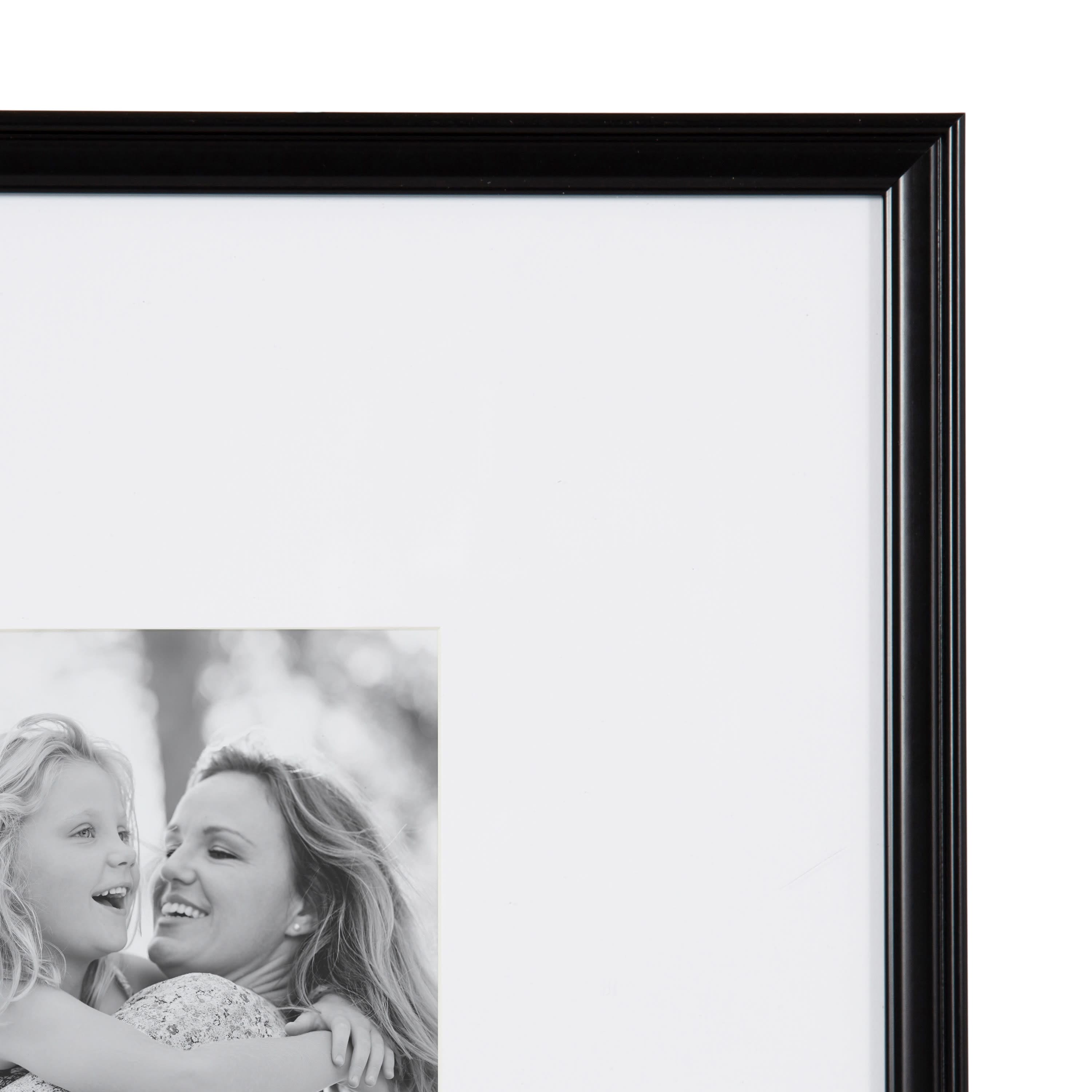 Kate and Laurel 16" x 16" Adlynn Photo Frame with 8" x 8" Mat