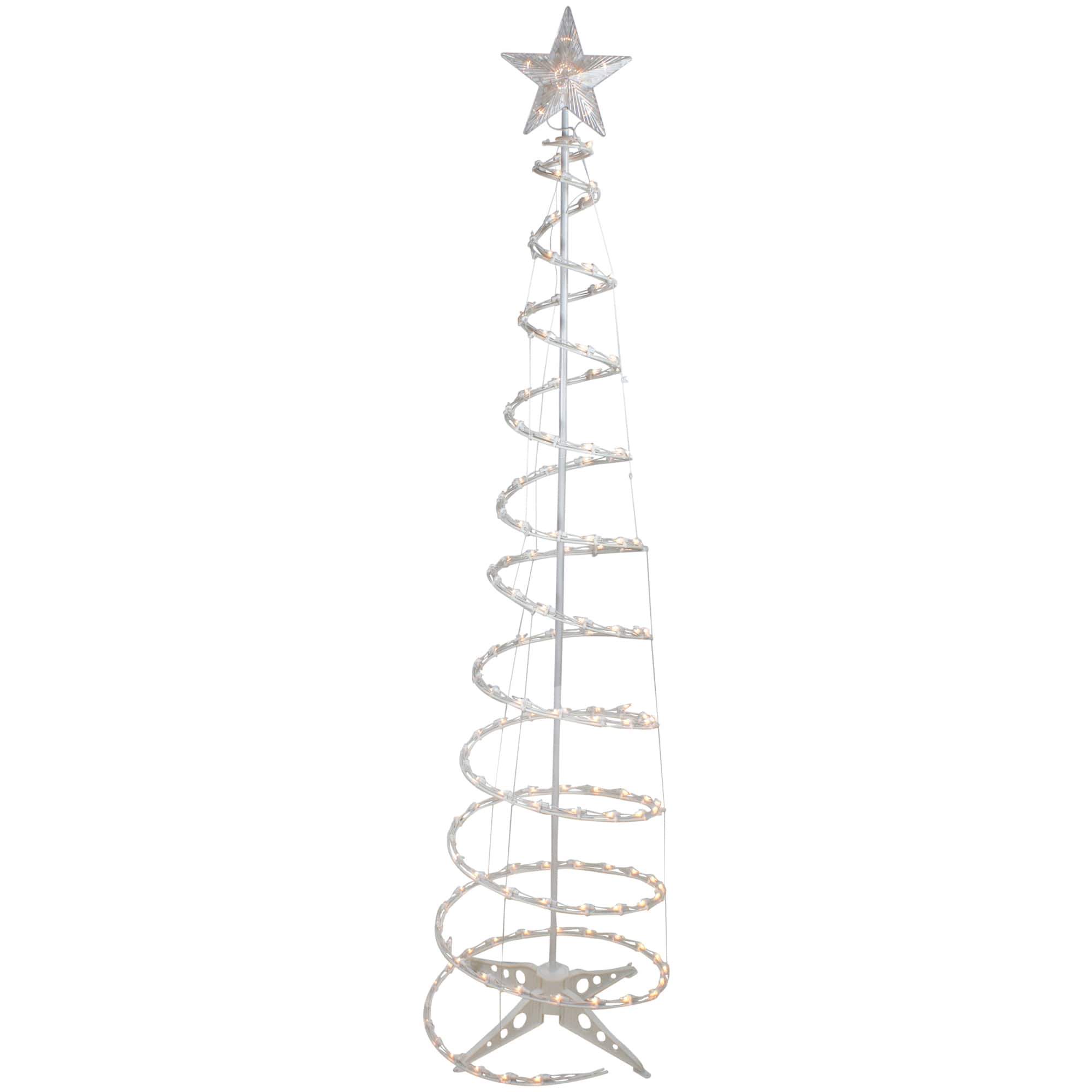 6Ft White Pre-Lit Spiral Christmas Tree By Northlight | 6 ft | Michaels®