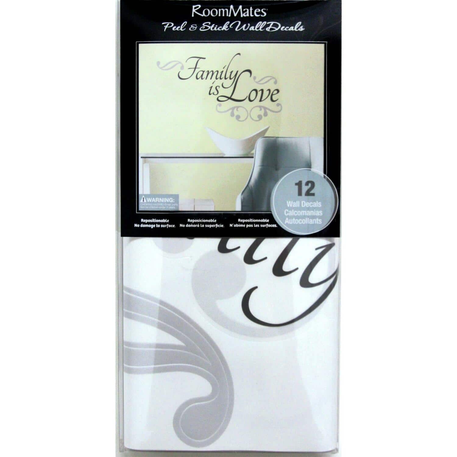 RoomMates Family Is Love Peel & Stick Wall Decals