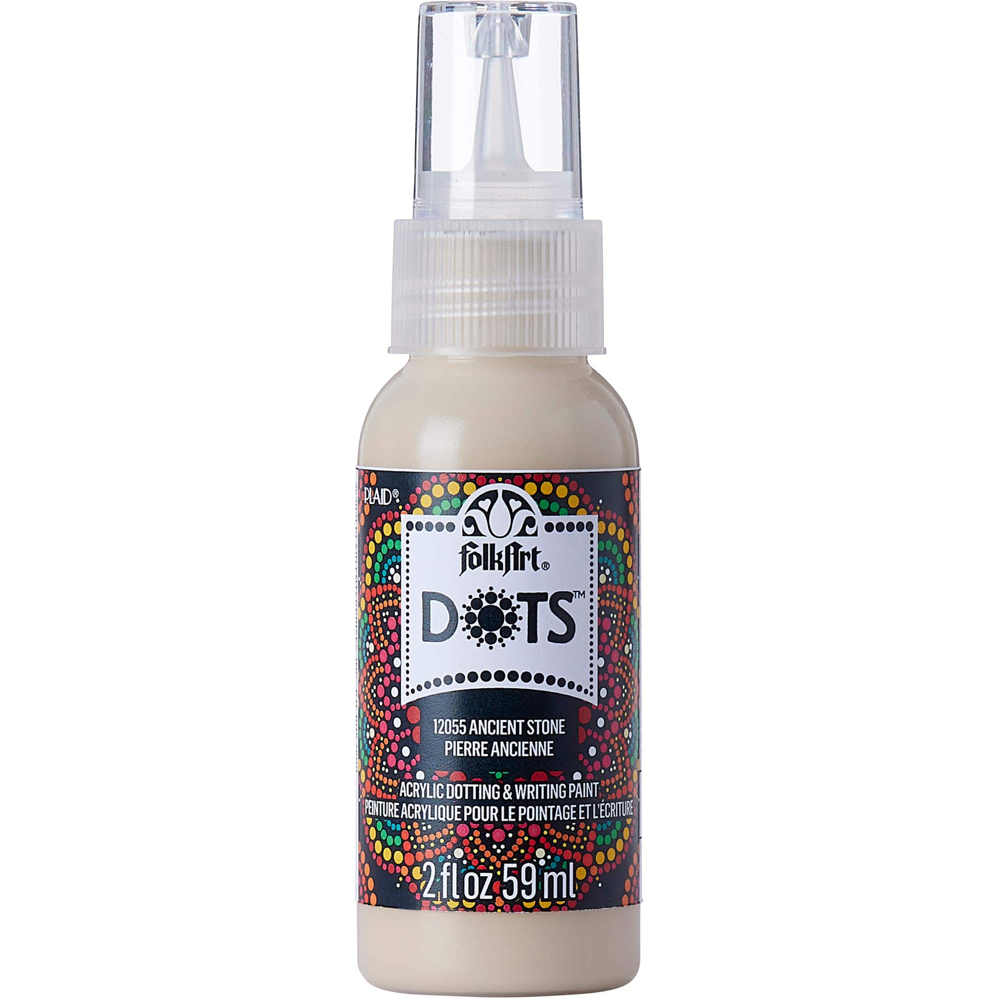 12 Pack: FolkArt® Dots™ Acrylic Dotting & Writing Paint