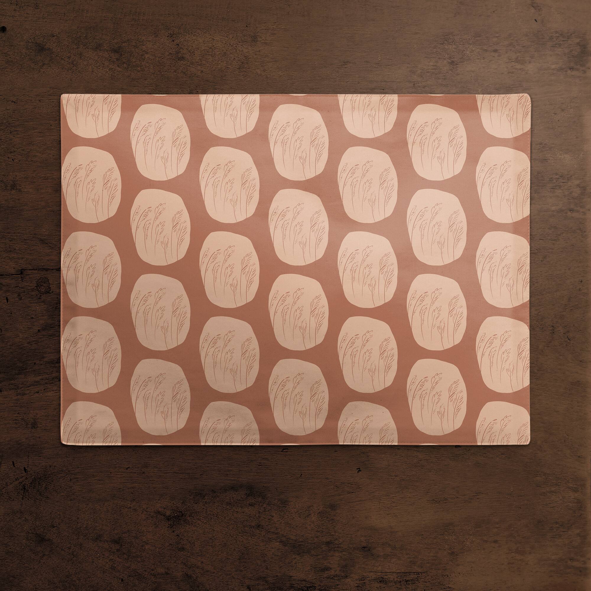 18" Bohemian Terracotta Cotton Twill Placemat