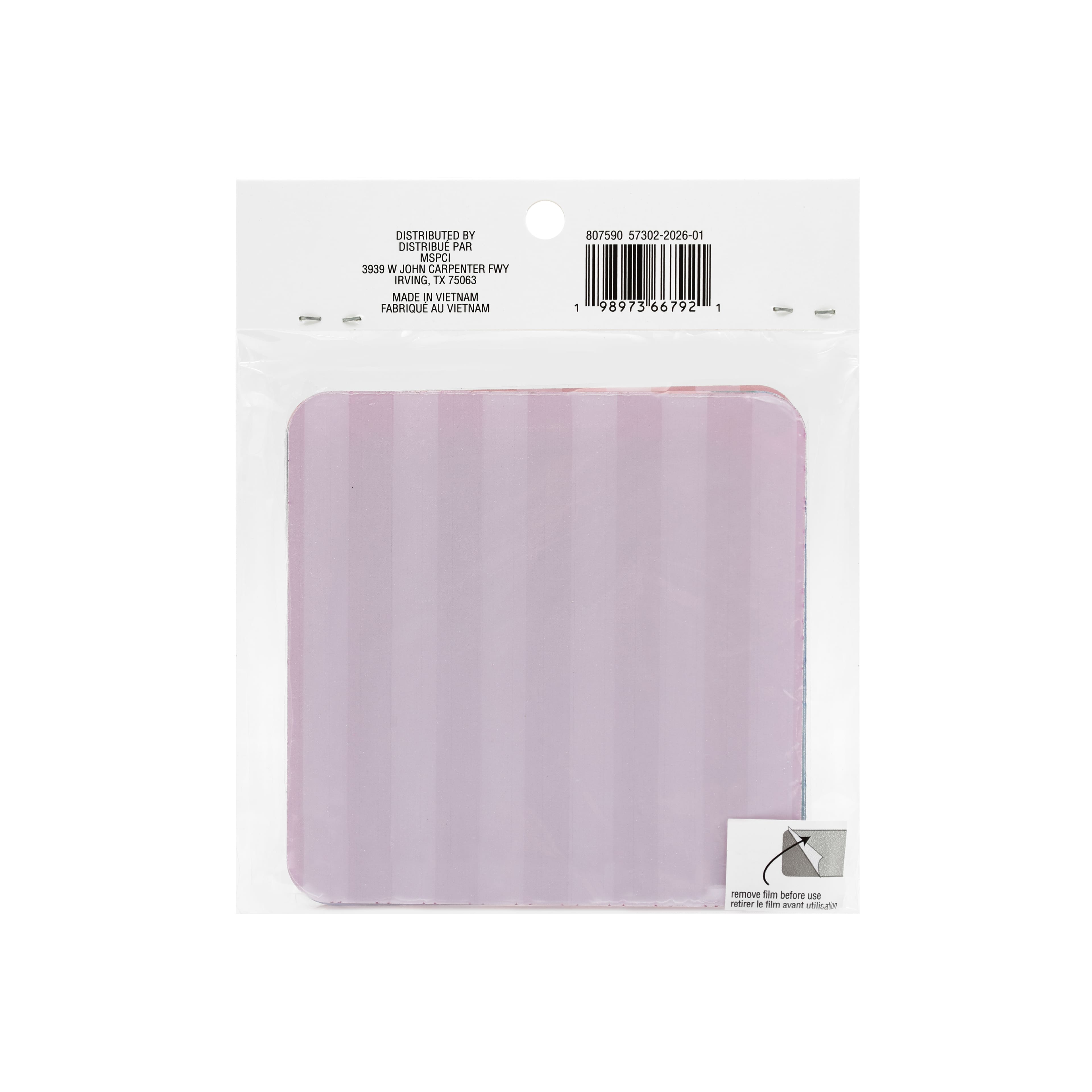 Mahjong Striped Acrylic Coasters by Fab Finds