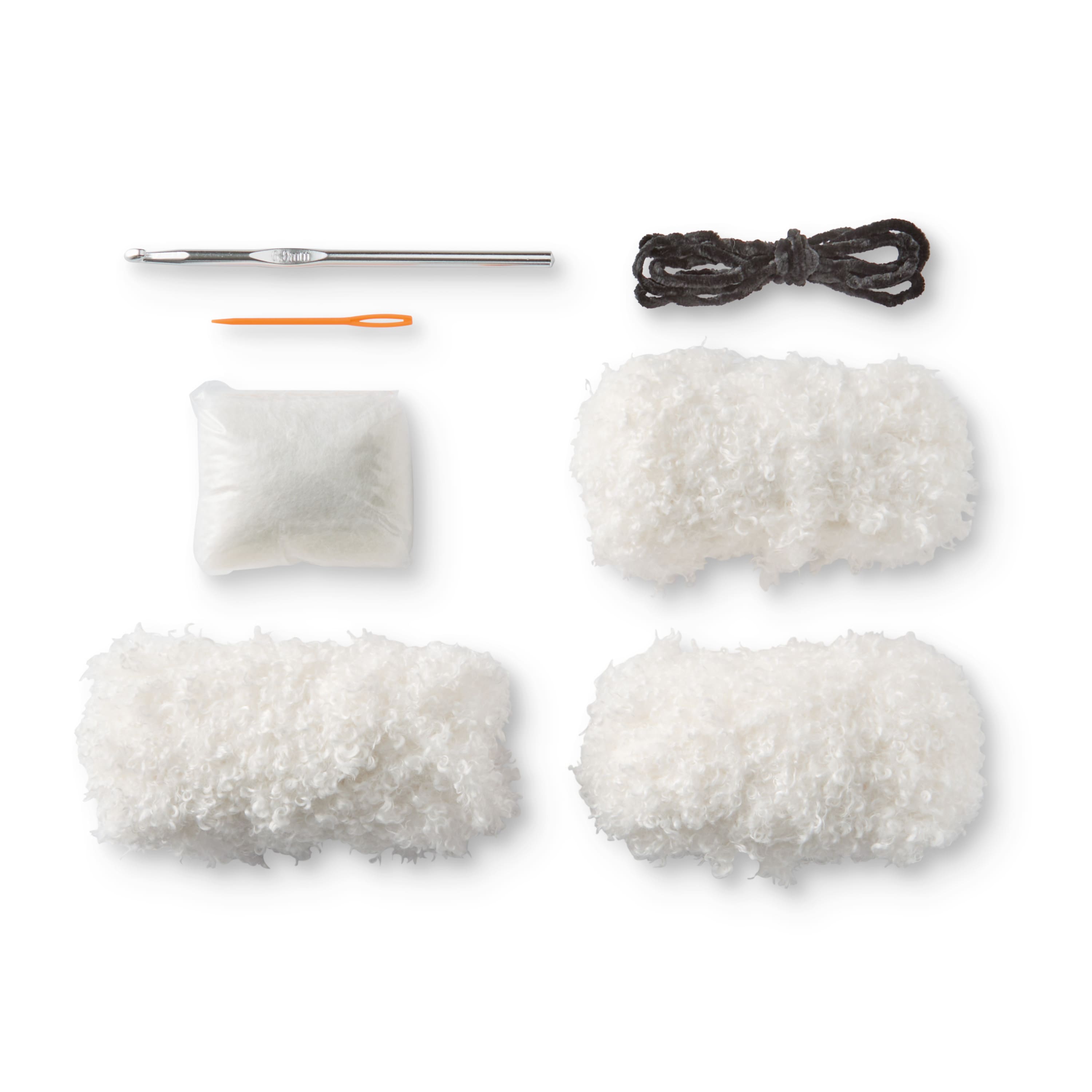 Polar Bear Intermediate Cuddle Craft Crochet Kit by Loops & Threads®
