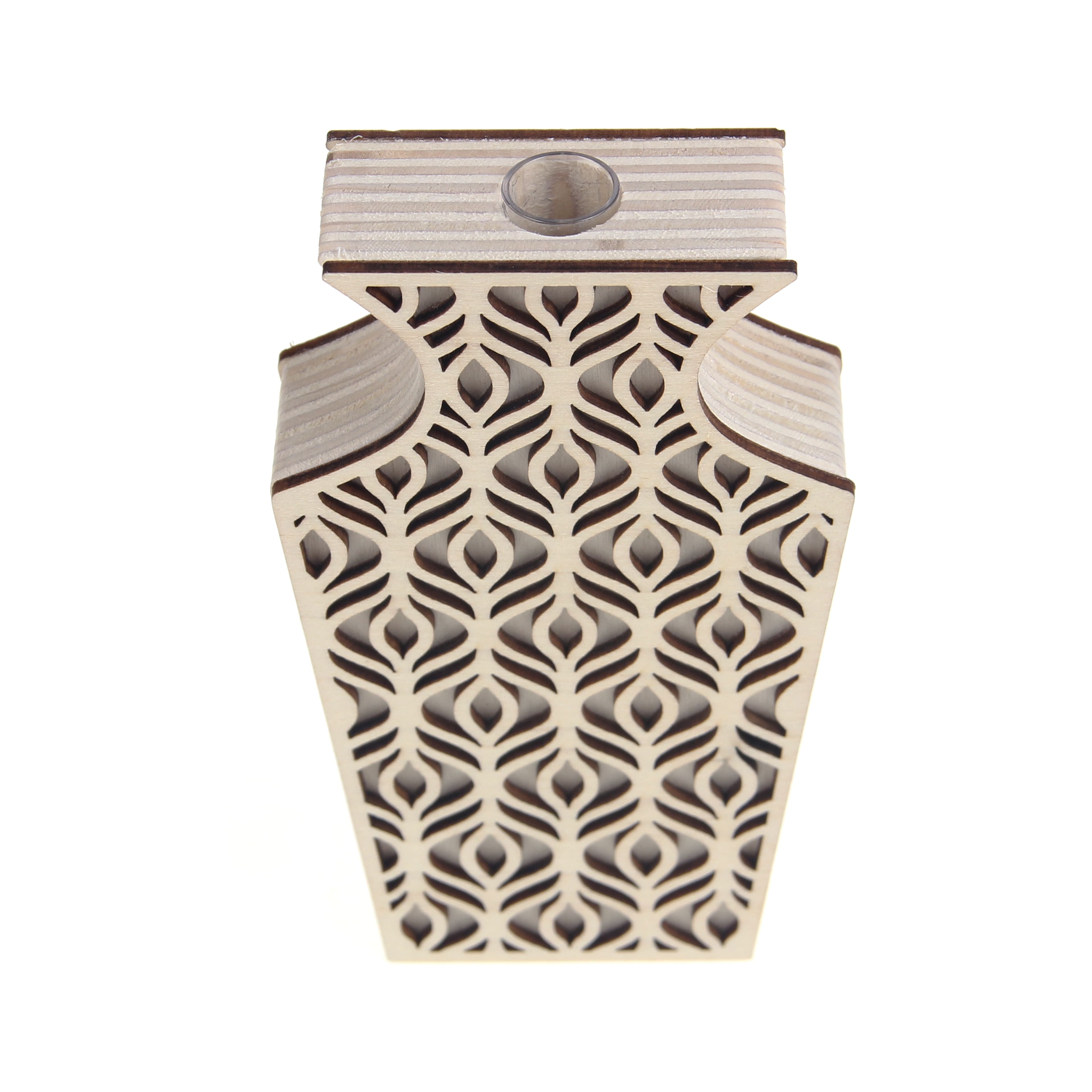 Jonathan Adler x Michaels 5" Wavy Lattice DIY Wood Vase