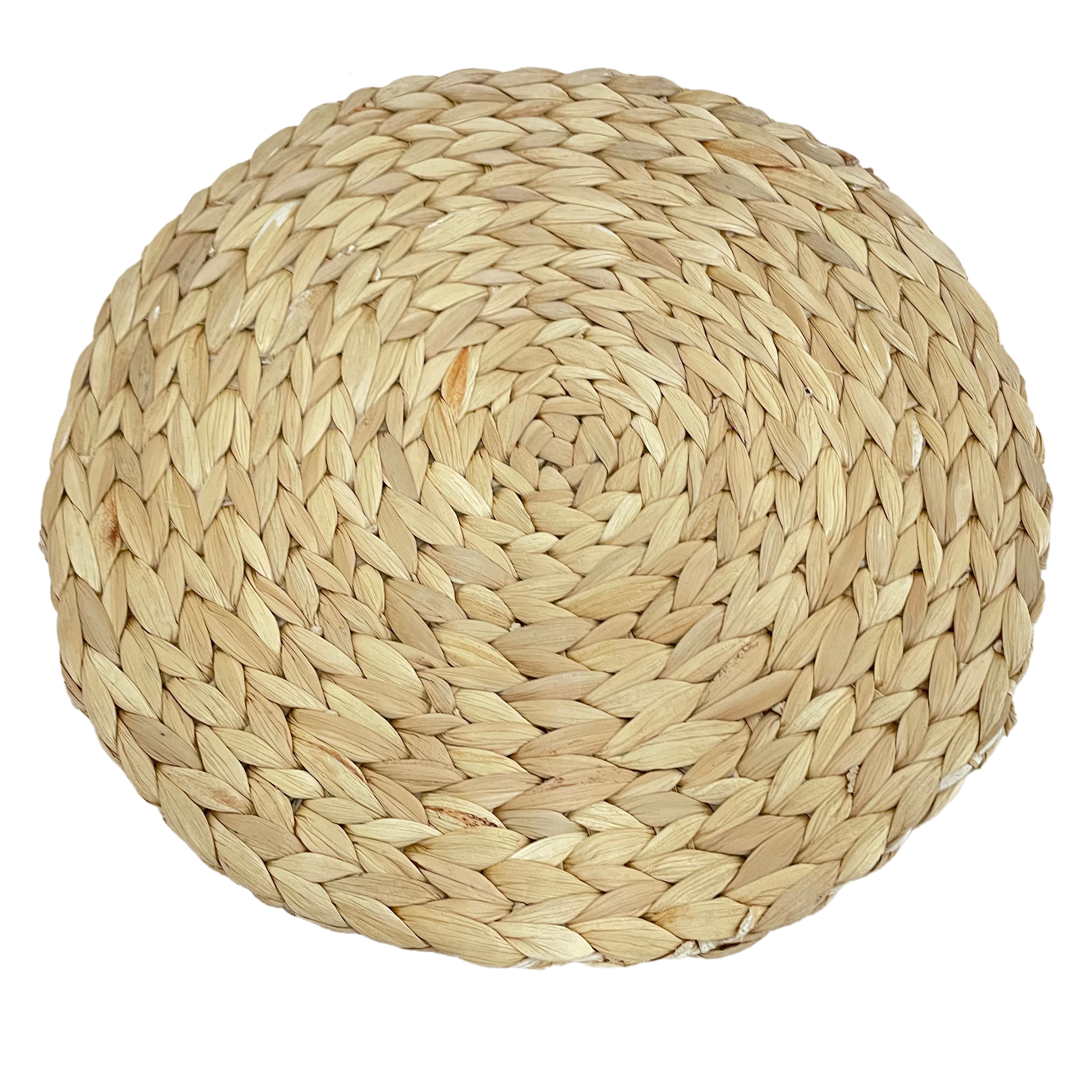 14" Woven Water Hyacinth Decorative Chargers, 4ct. by Celebrate It™