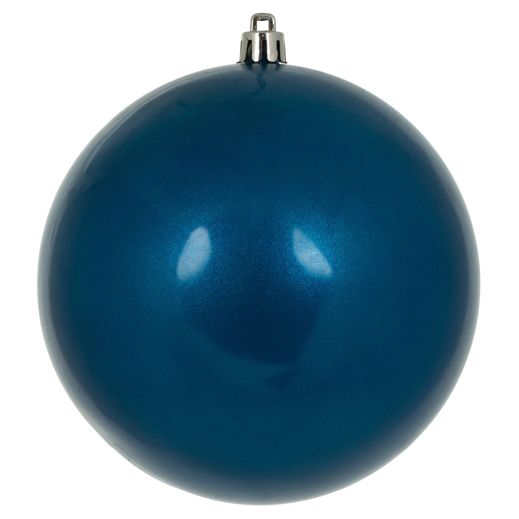 Vickerman Blue Candy Ball Ornament