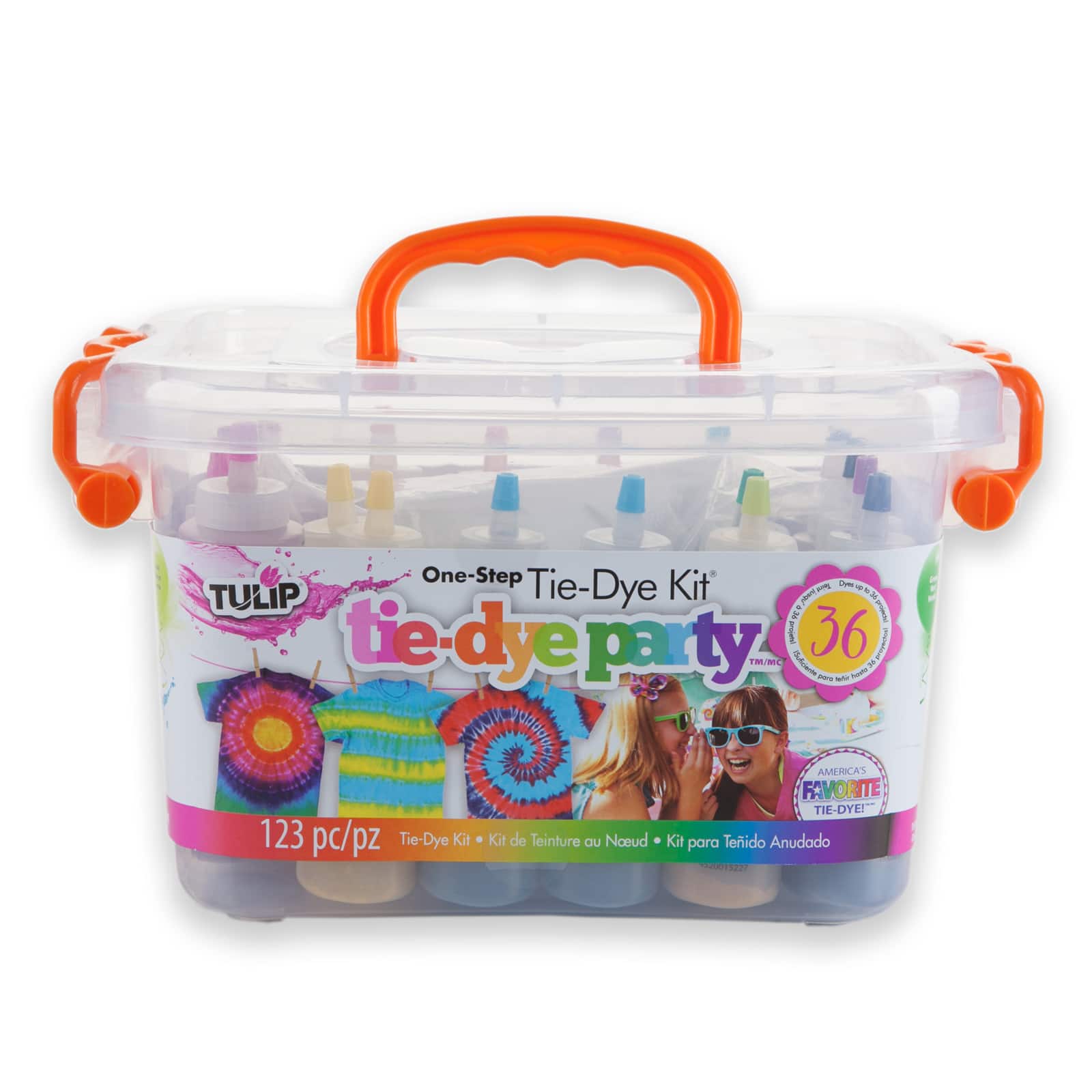 6 Pack: Tulip® Tie-Dye Party™ One-Step Tie-Dye Kit®