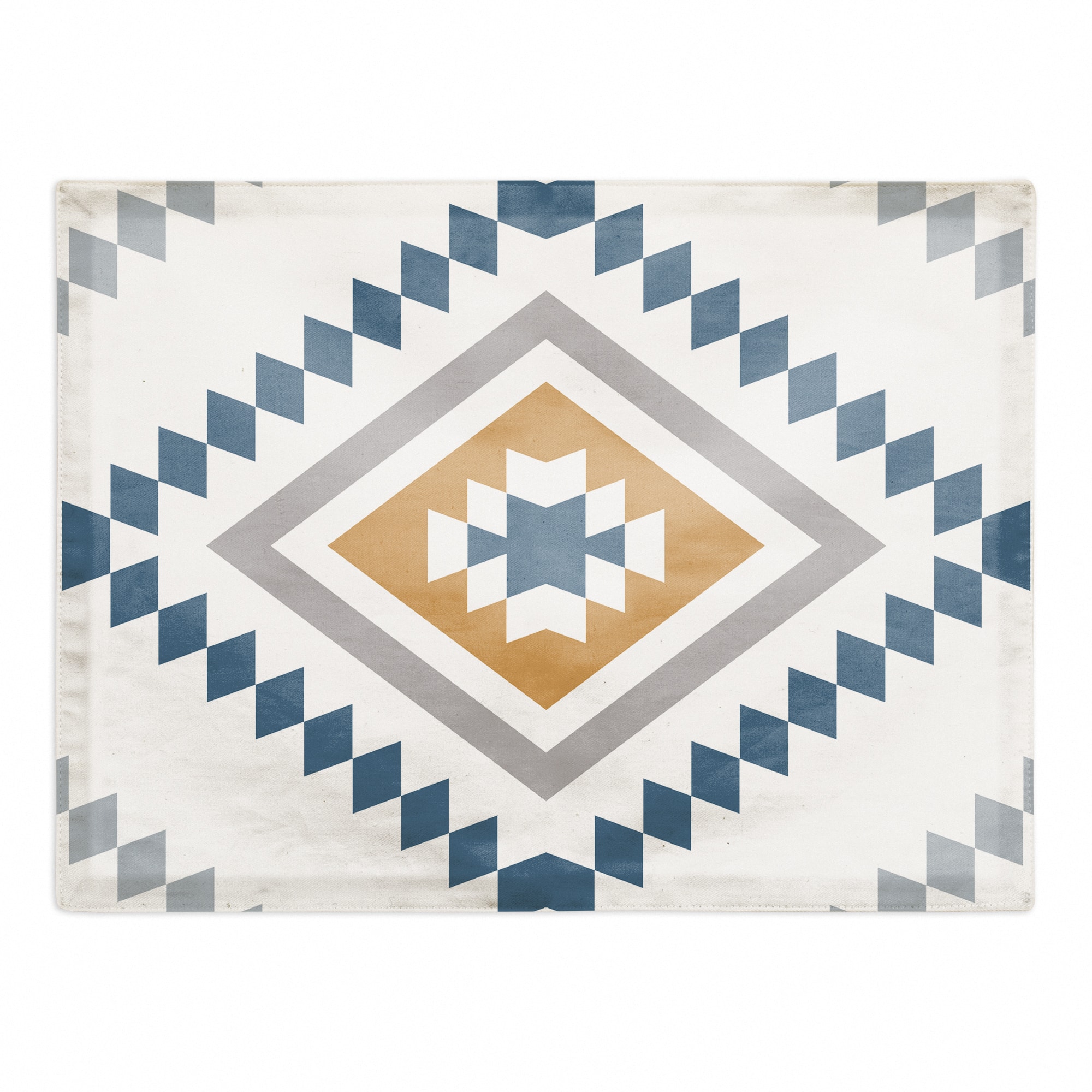 Southwest Diamond Pattern 18" x 14" Cotton Twill Placemat