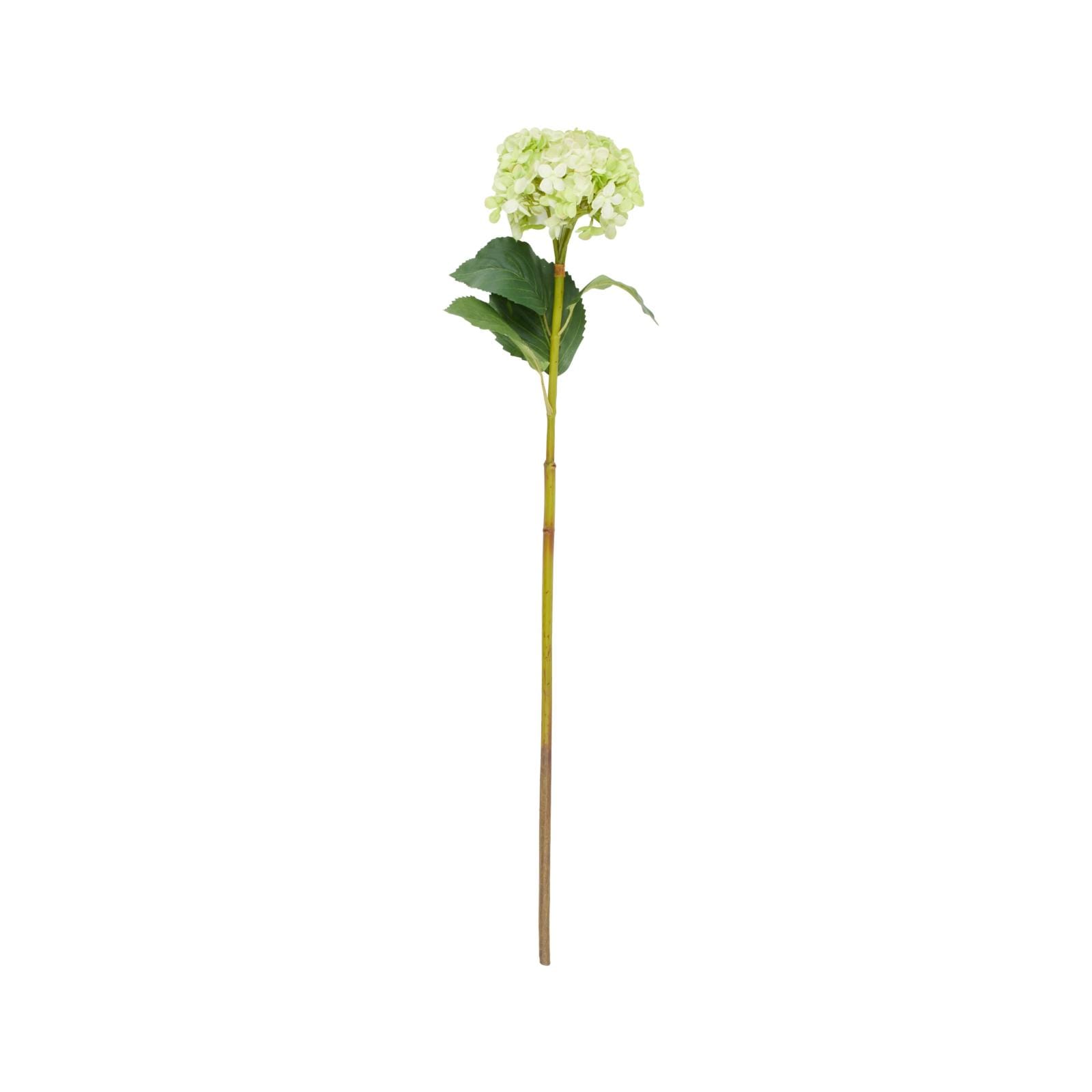 33" Green Hydrangea Artificial Flower Stem