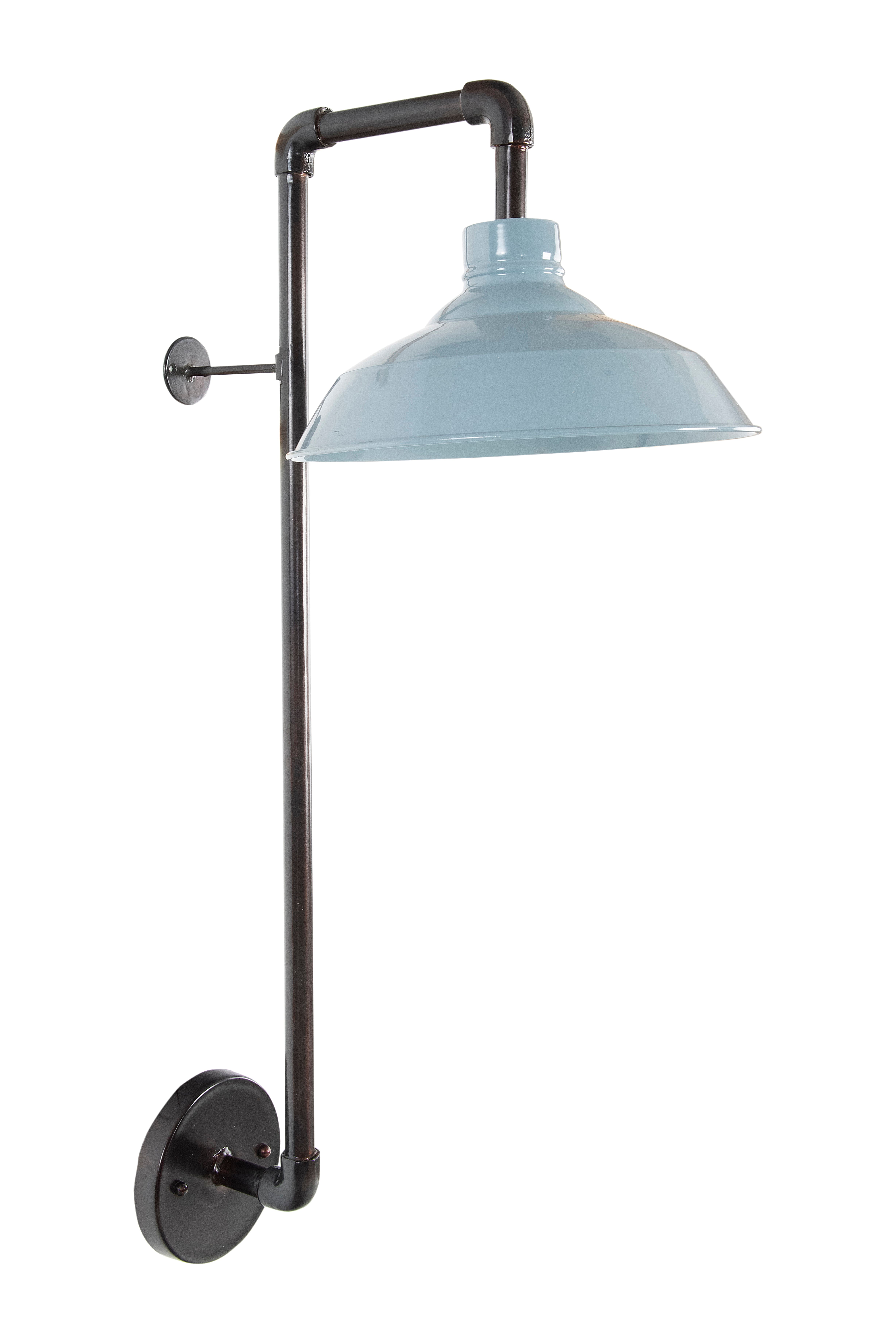 Hello Honey® 33" Metal Wall Sconce with Round Shade