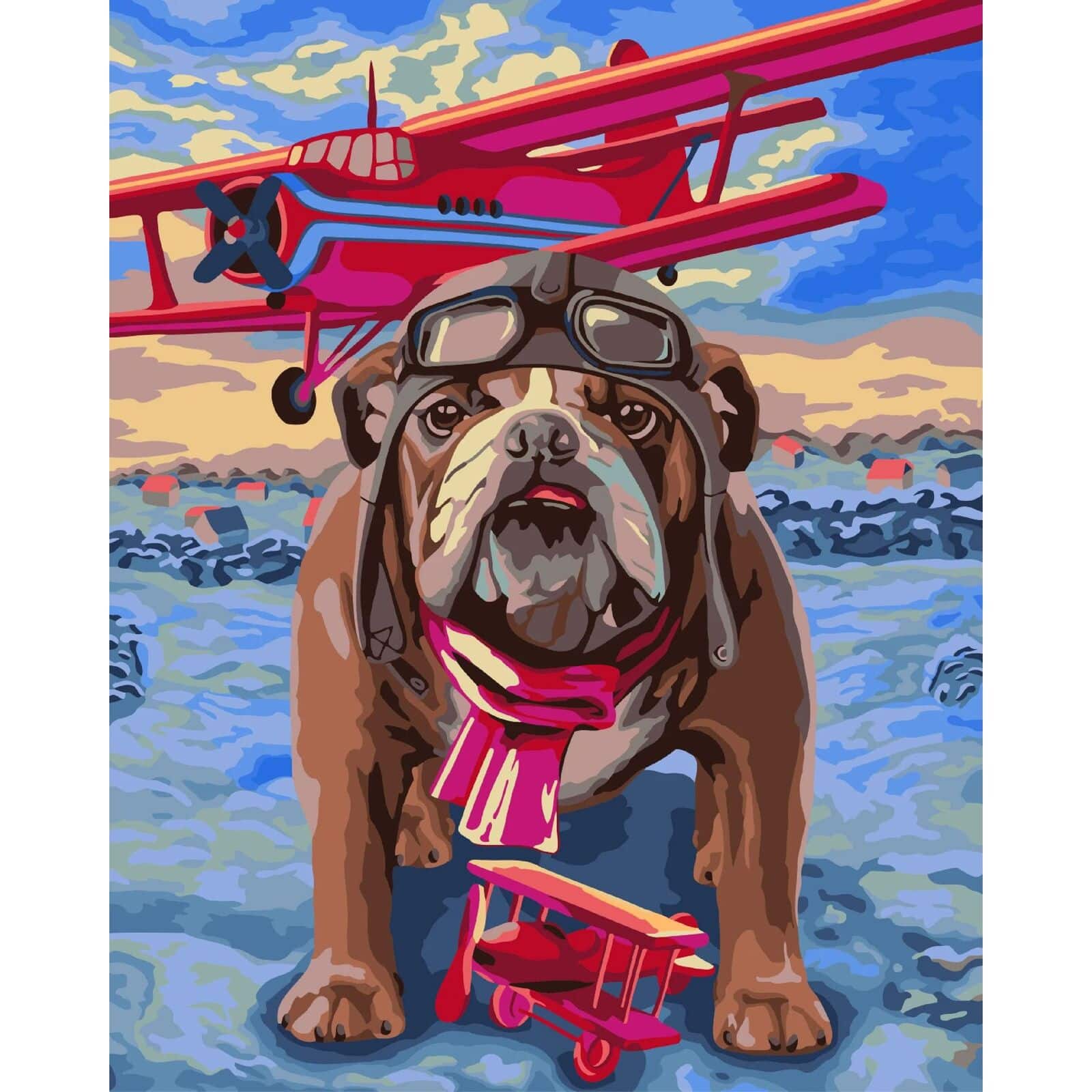 Crafting Spark Pilot Painting by Numbers Kit