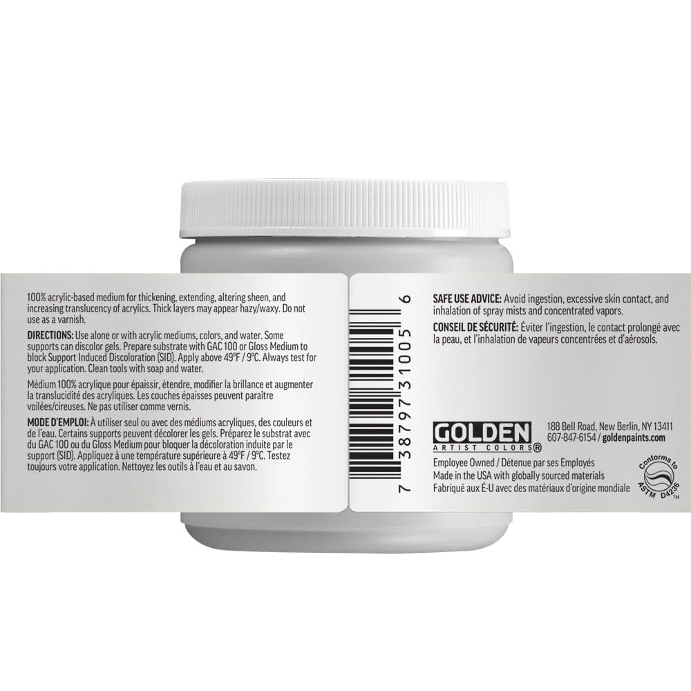 Golden® 8oz. Extra Heavy Gel Semi-Gloss