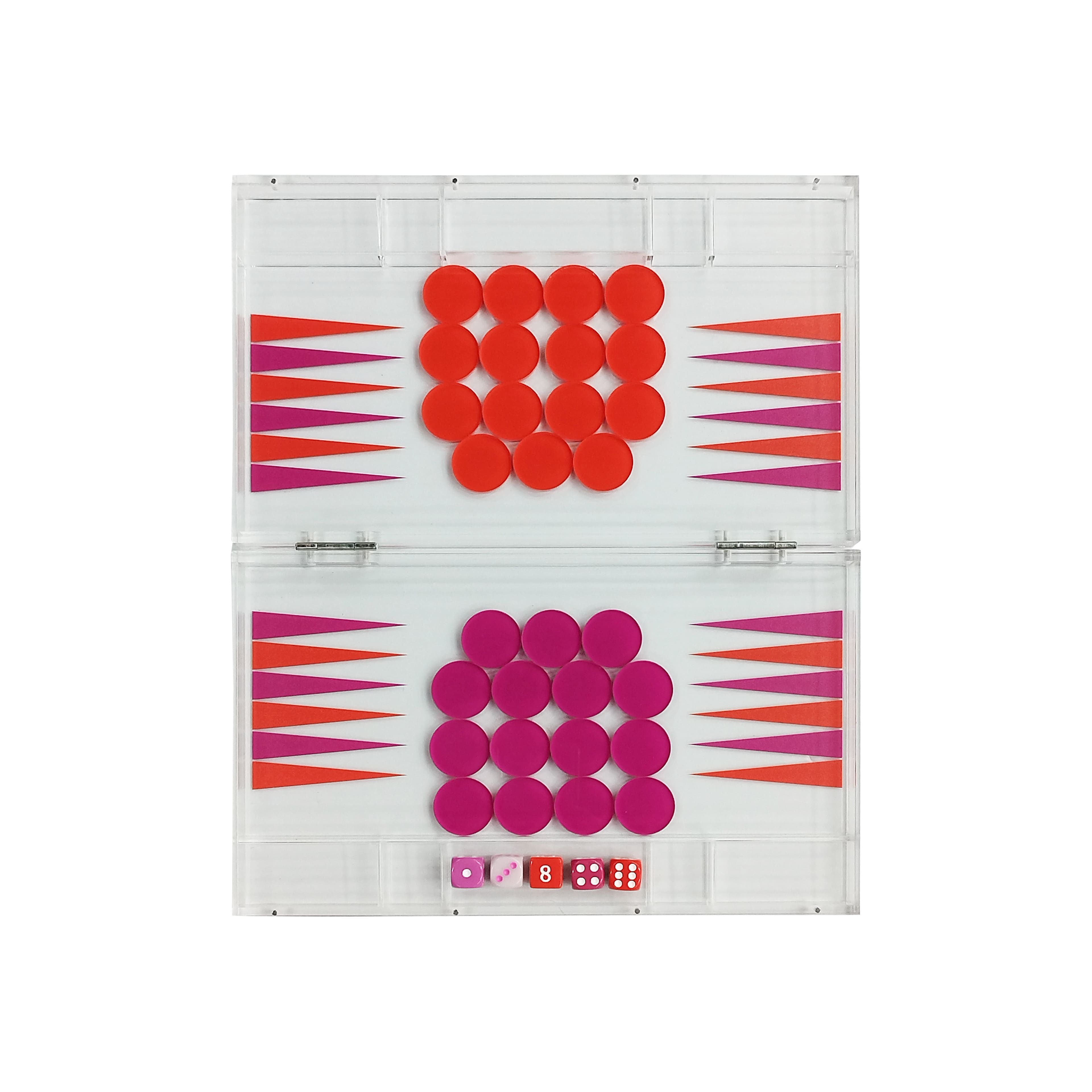 Pink Backgammon Tabletop Game by Ashland®