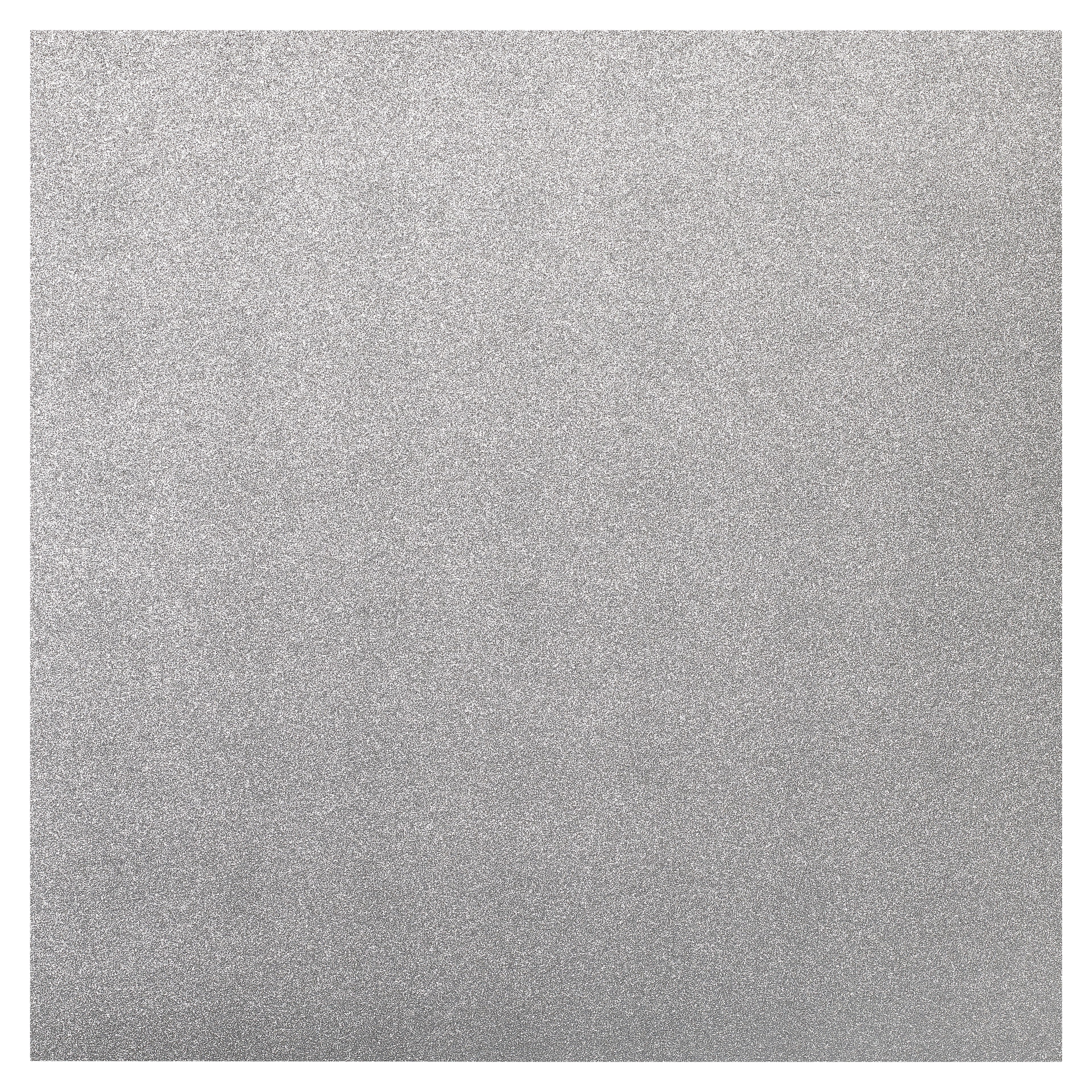 Pewter Smooth Glitter Paper by Recollections®, 12" x 12"