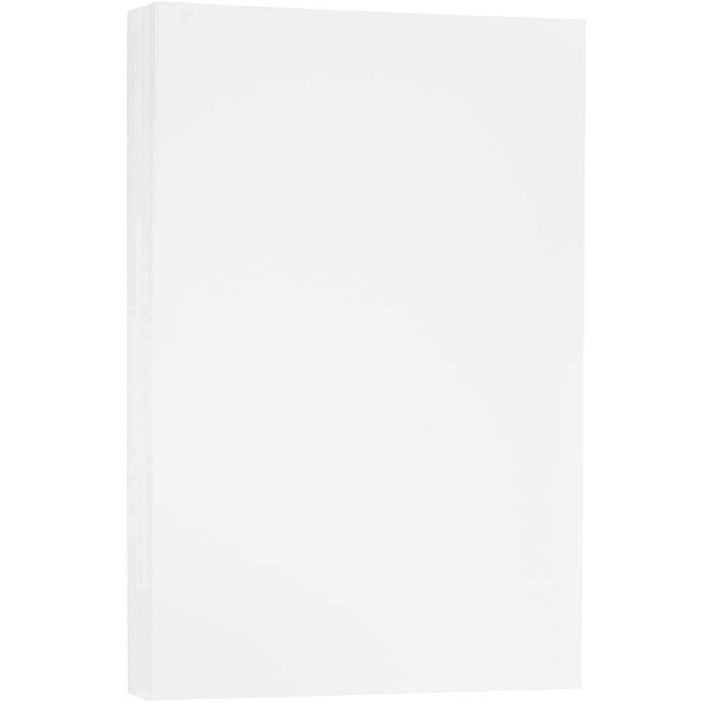 JAM Paper Bright White Wove Strathmore 11" x 17" 88lb. Cardstock