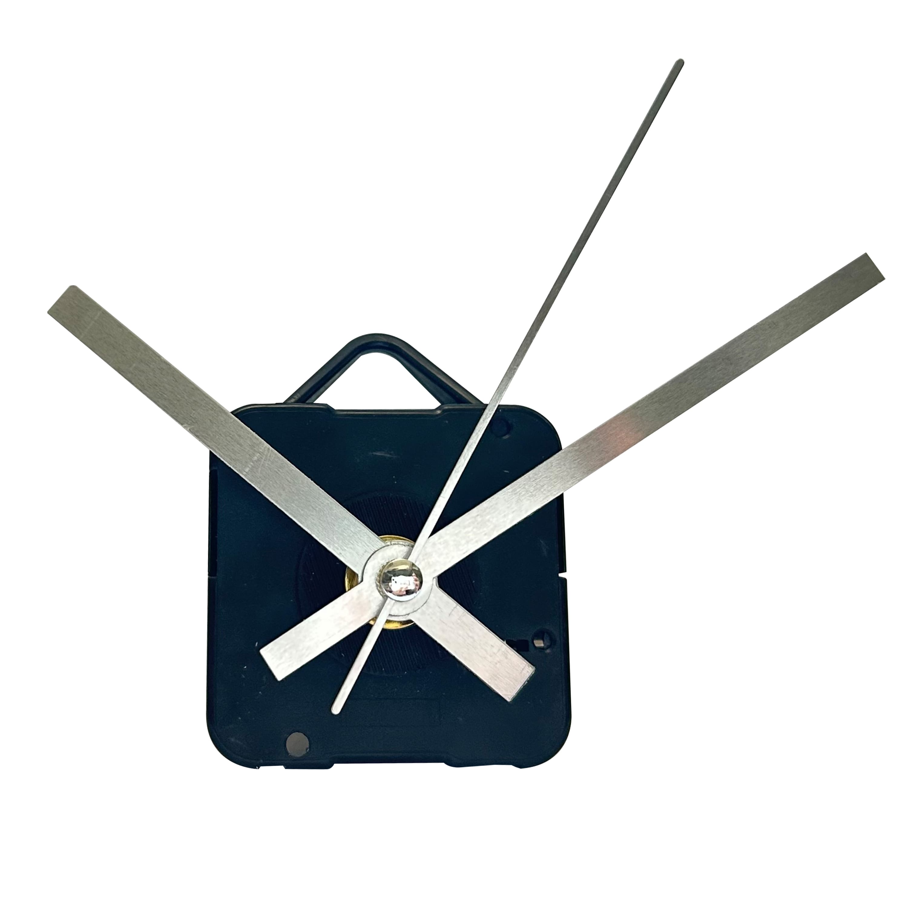 1/4" Quartz Clock Movement Kit with Silver Mini Hands by Make Market®