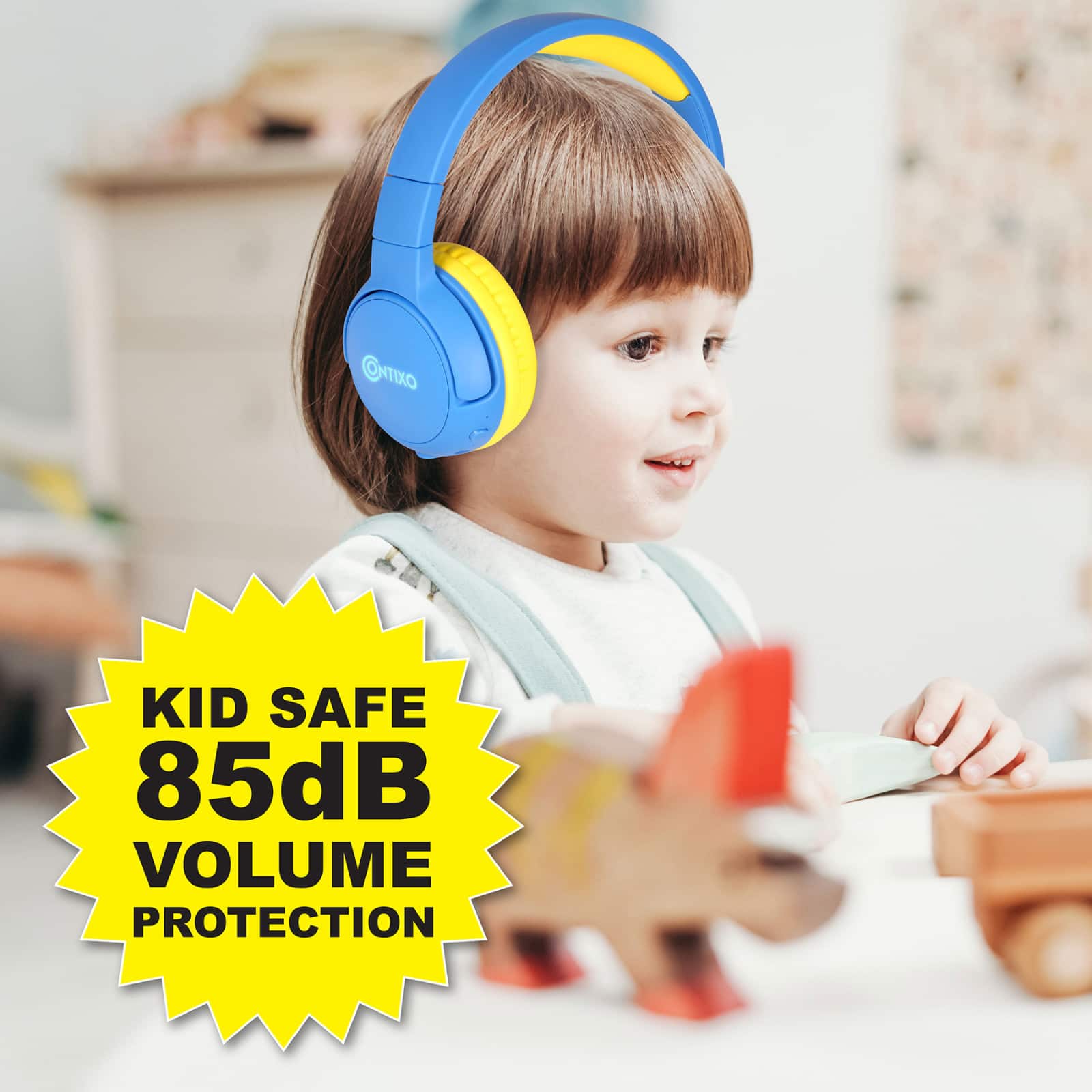 Contixo KB5 Kids Wireless Bluetooth Headphones