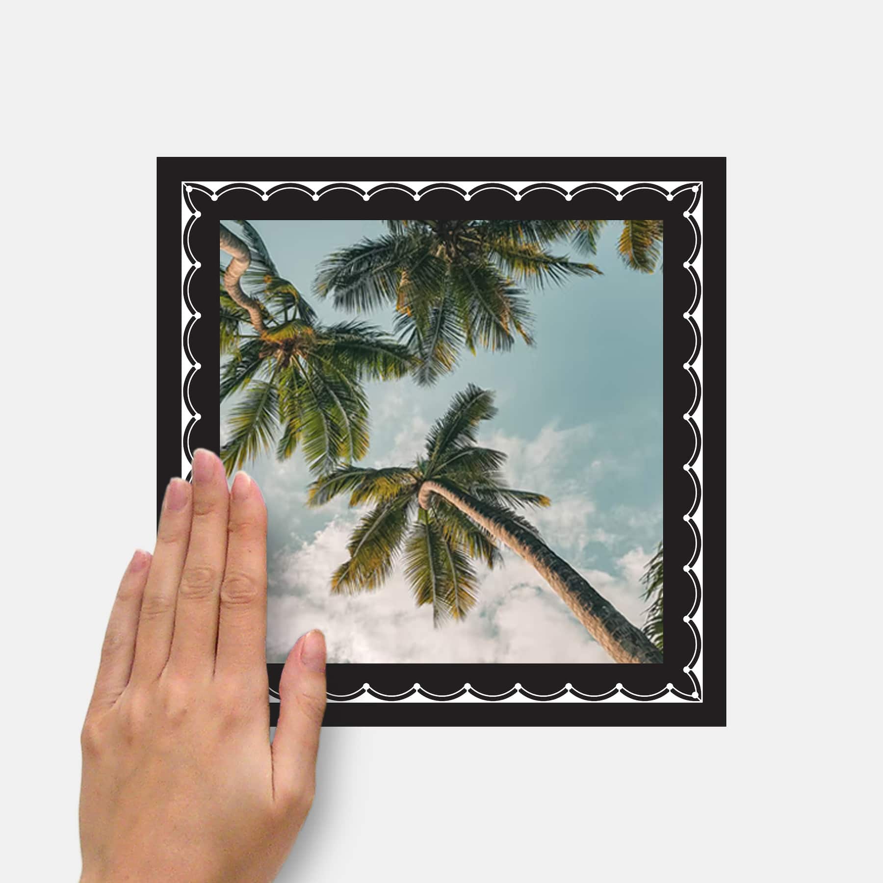 RoomMates Black & White Ornate Gallery Frames Peel & Stick Wall Decals