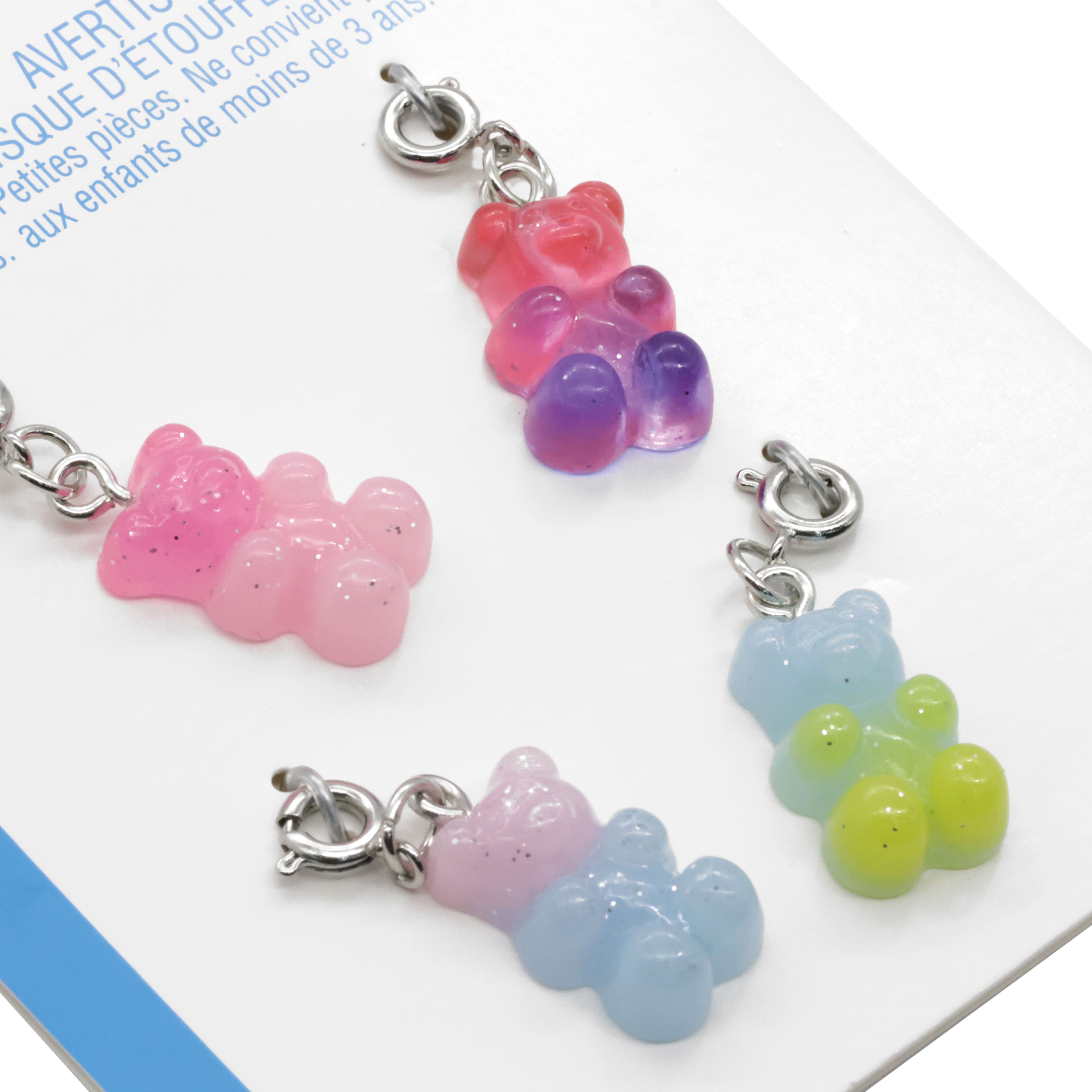 12 Packs: 4 ct. (48 total) Gummy Bear Charms by Creatology™