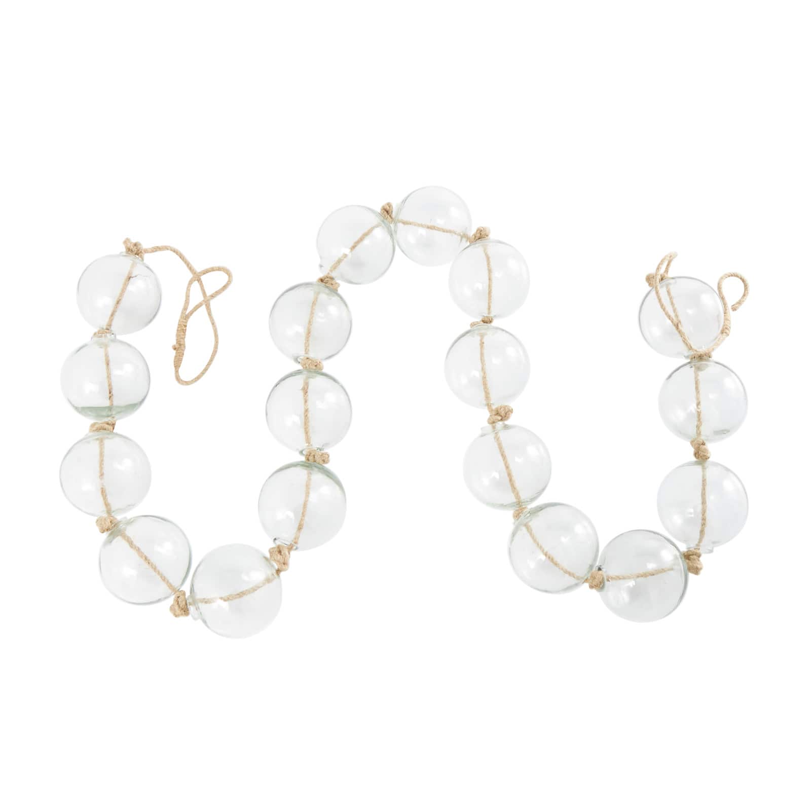 8ft. Extra Long Handmade Glass Beaded Garland with Tassels