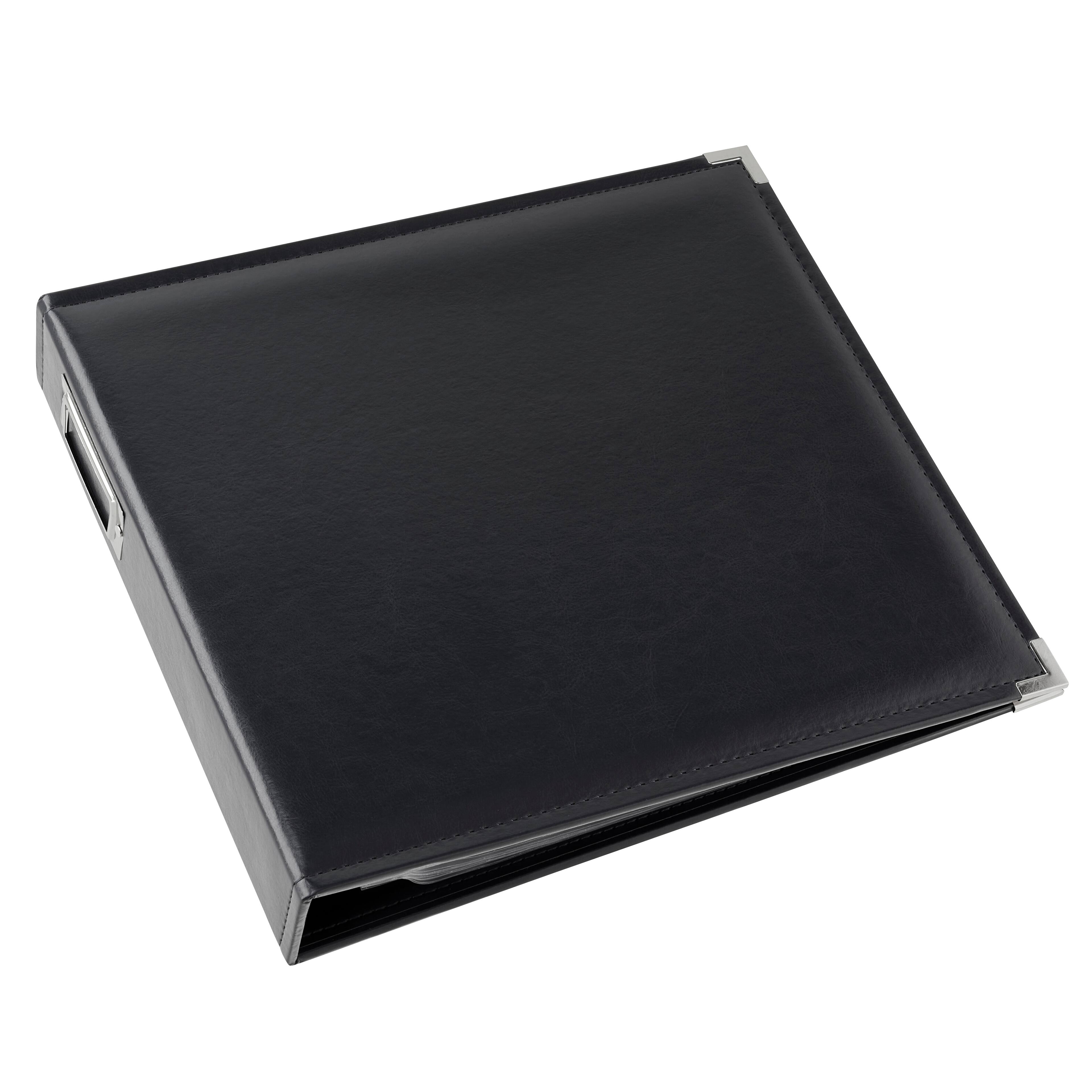 Leather D-Ring Scrapbook Album by Recollections