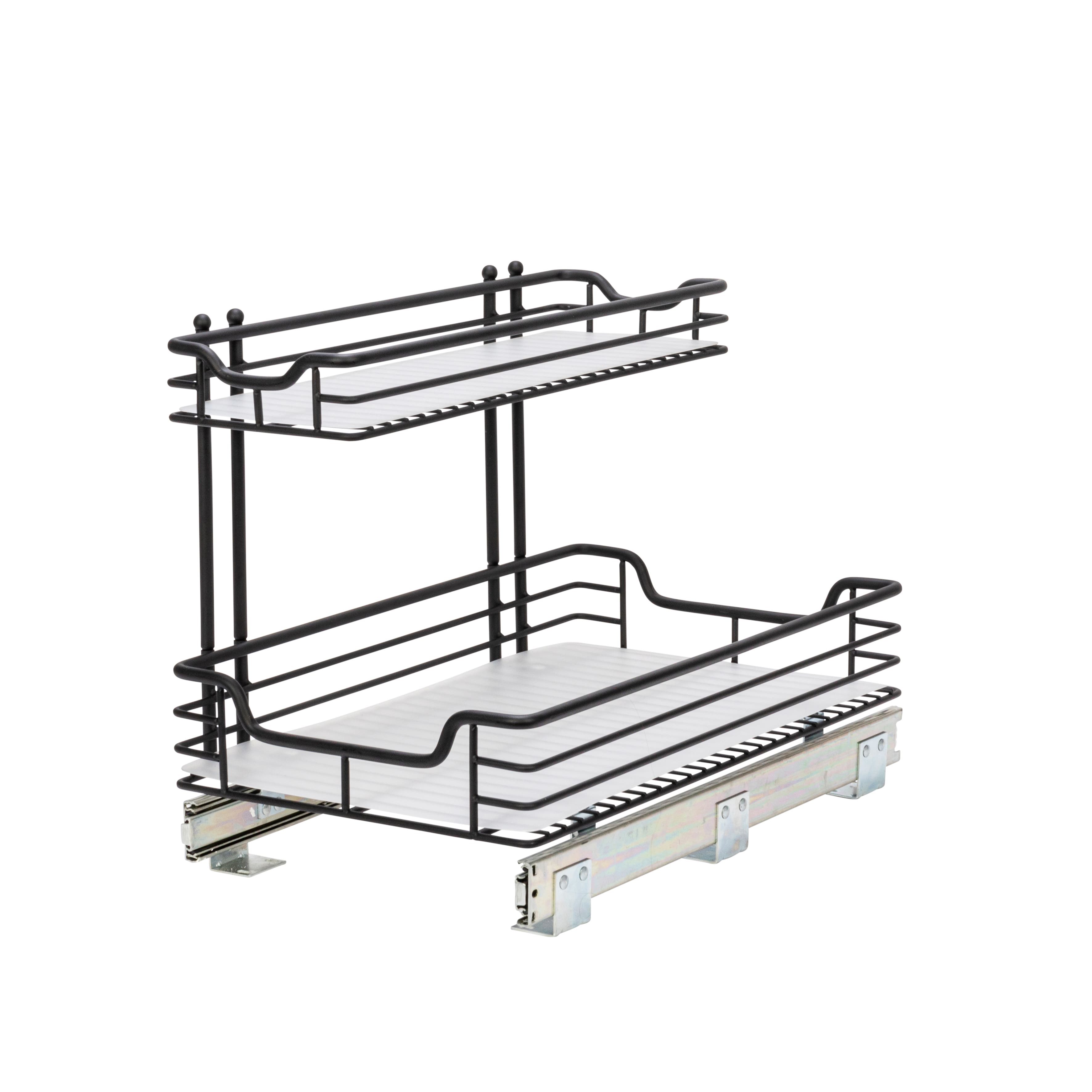 Household Essentials Glidez 2-Tier Cabinet Organizer