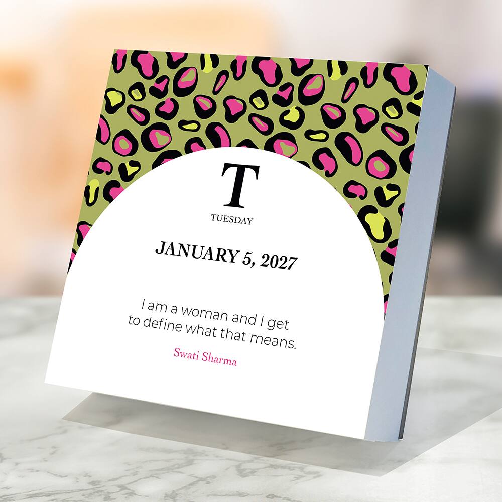 2027 365 Inspiring Women Daily Desktop Calendar