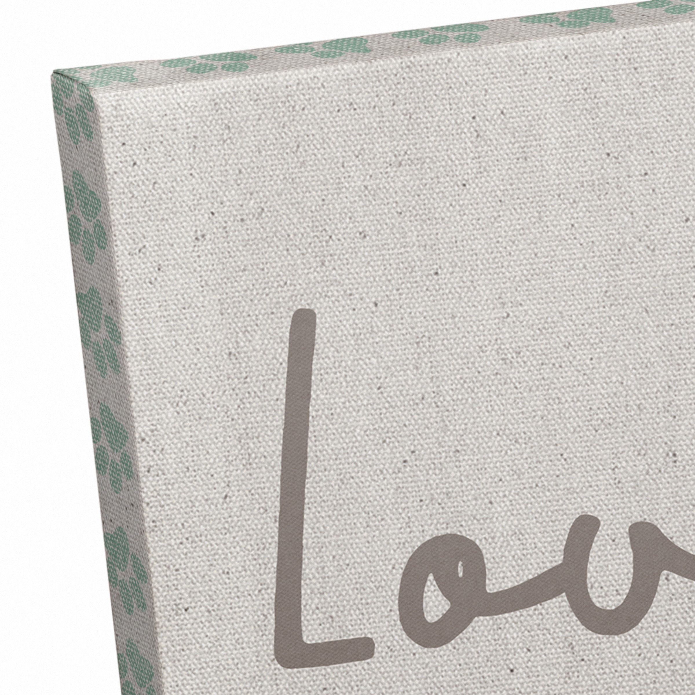 Love is a Four Letter Word Canvas Wall Art