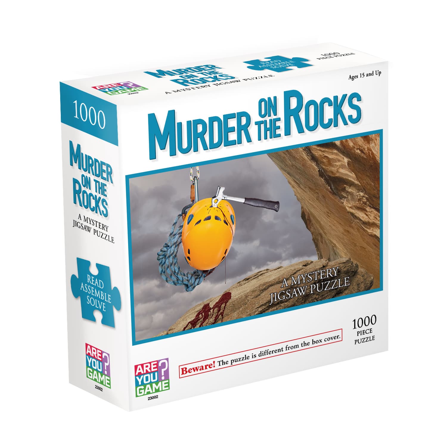Murder on the Rocks Classic Mystery 1,000 Piece Jigsaw Puzzle