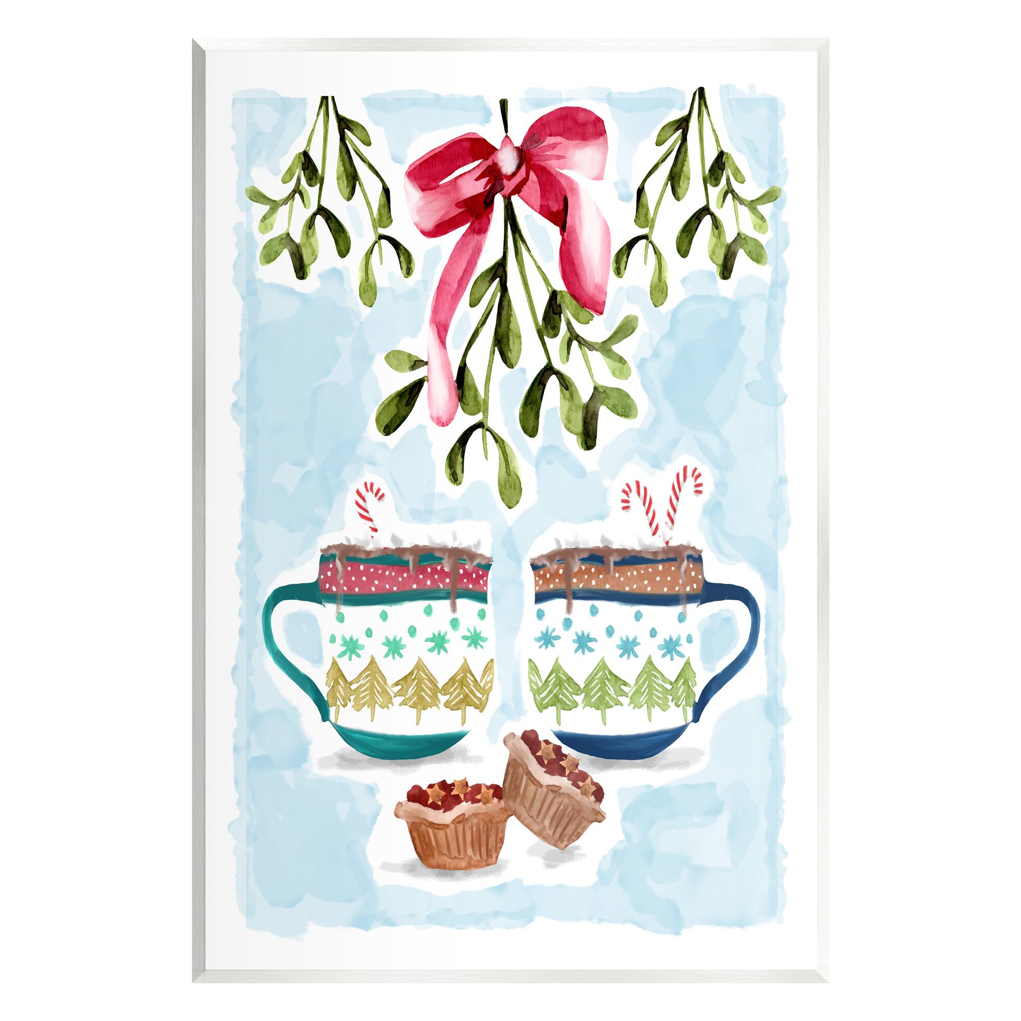 Stupell Industries Cozy Winter Cocoa Dessert Wall Plaque Art