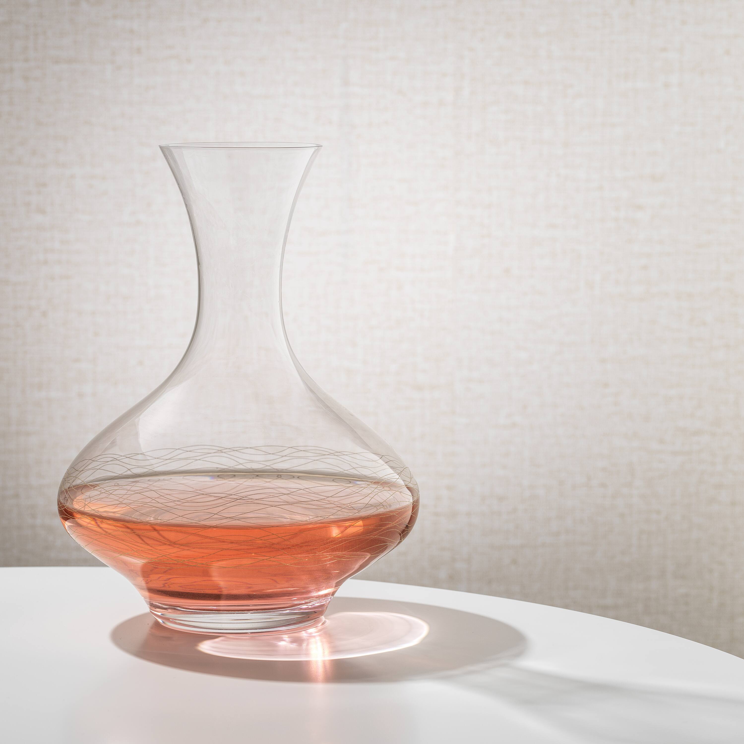 JoyJolt® Golden Royale 50oz. Crystal Wine Decanter