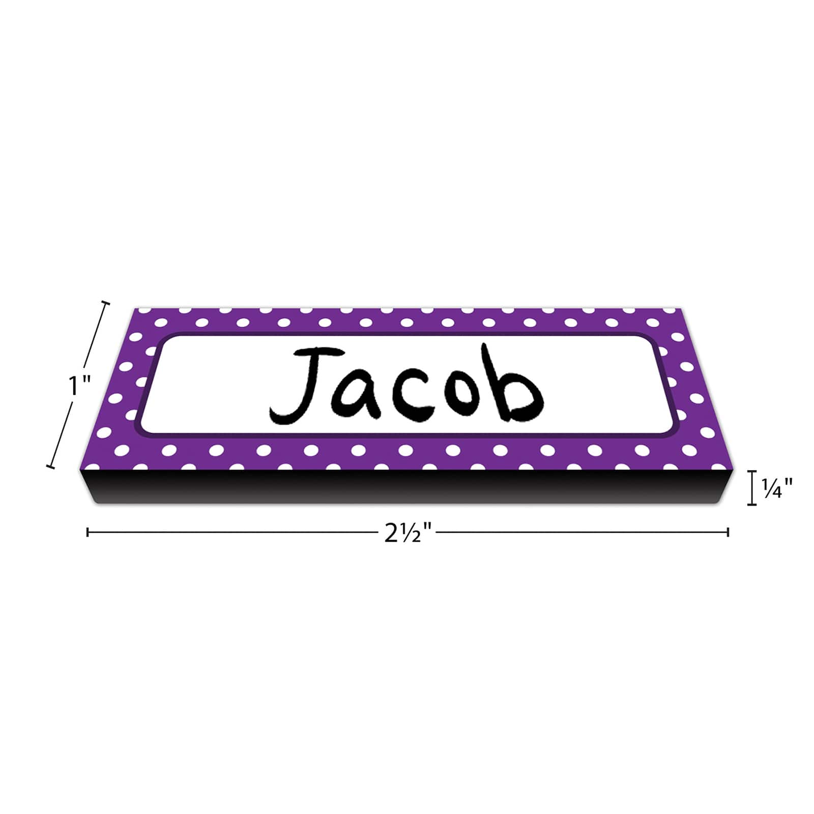 Teacher Created Resources® Polka Dots Magnetic Labels, 2 Packs of 30