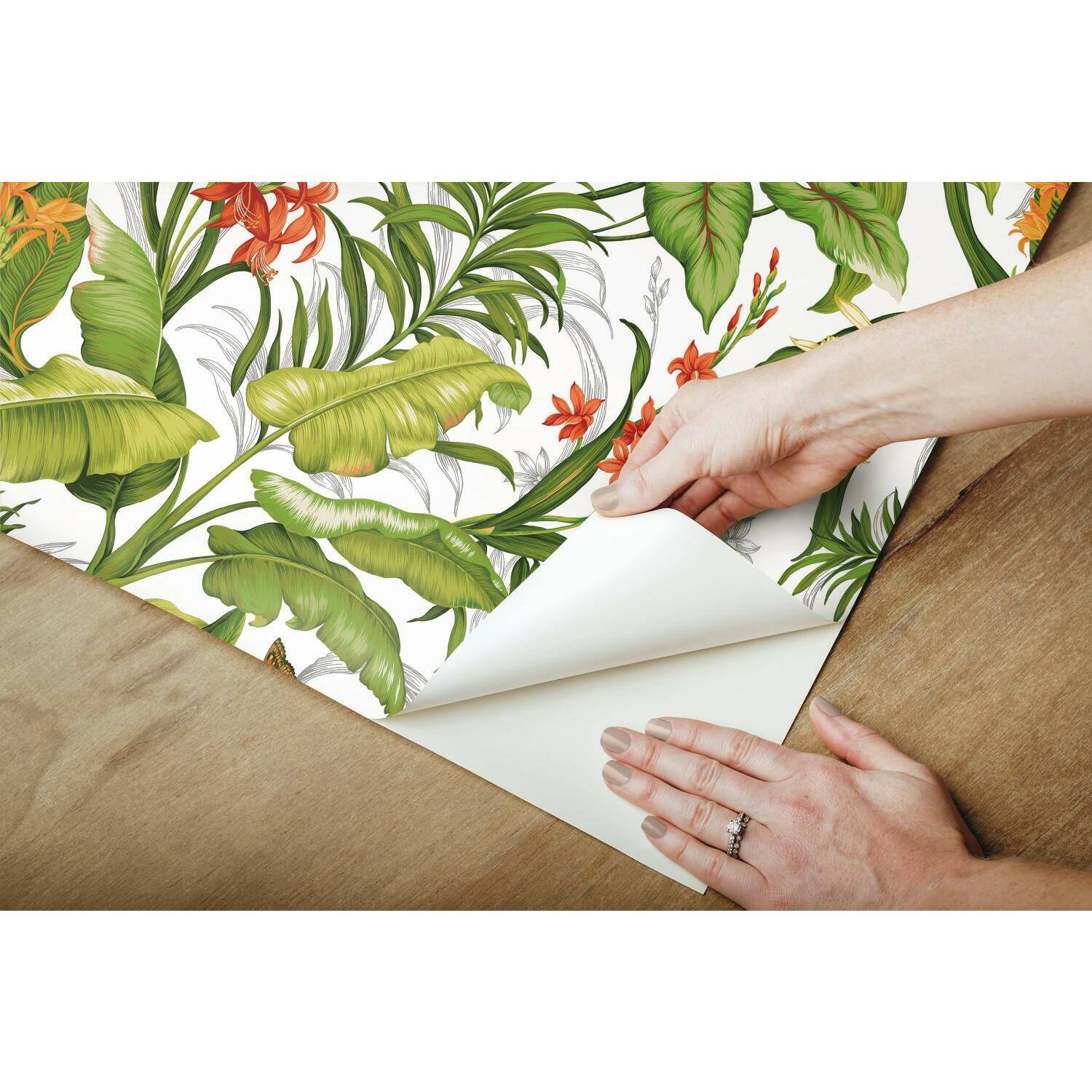RoomMates Wailea Coast Peel & Stick Wallpaper