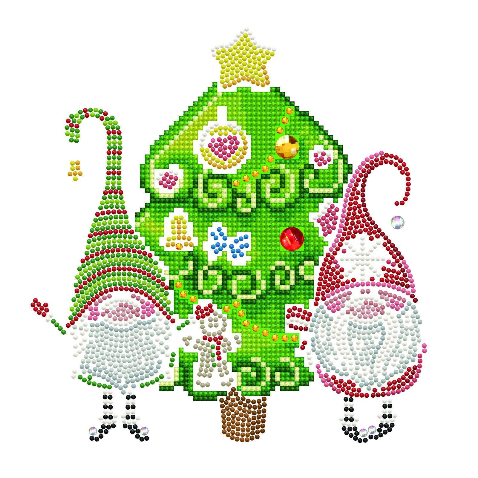 Diamond Dotz® Christmas Elves Diamond Dotting Kit