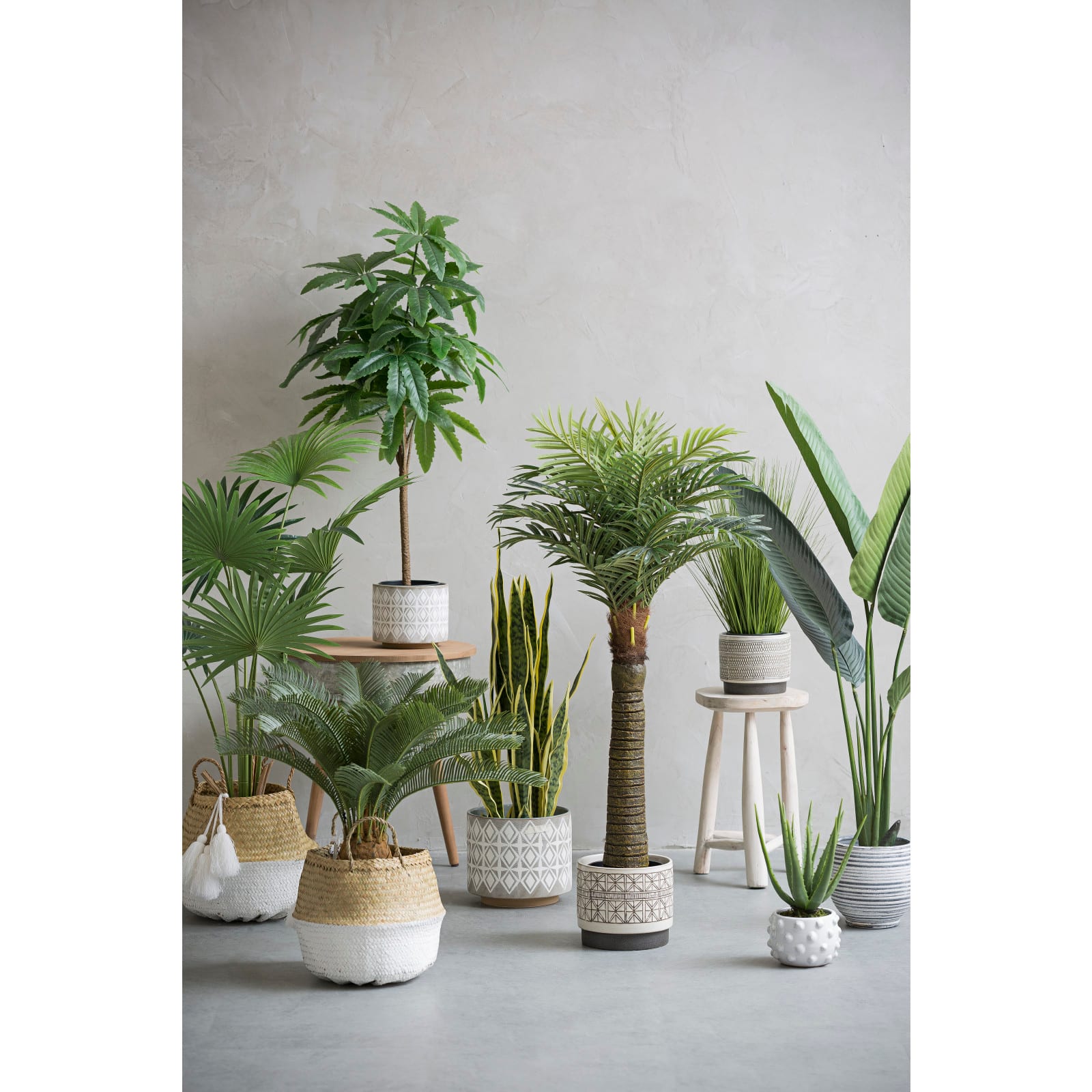 Hello Honey® Gray & White Stoneware Pots Set