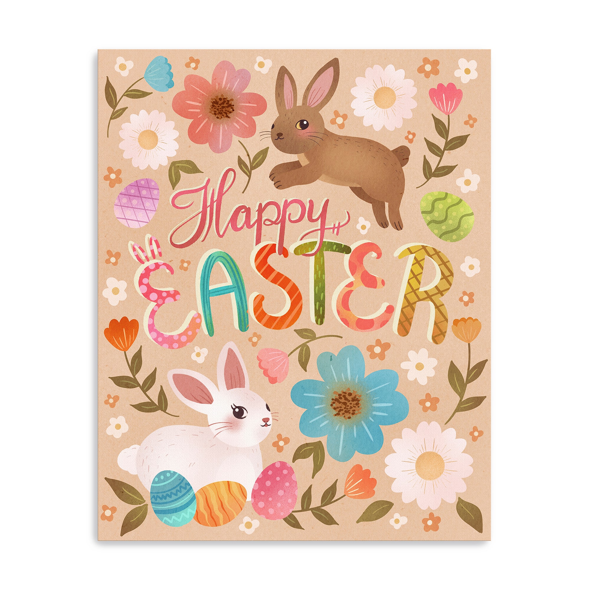 Lumaprints Happy Easter Canvas Giclée Art